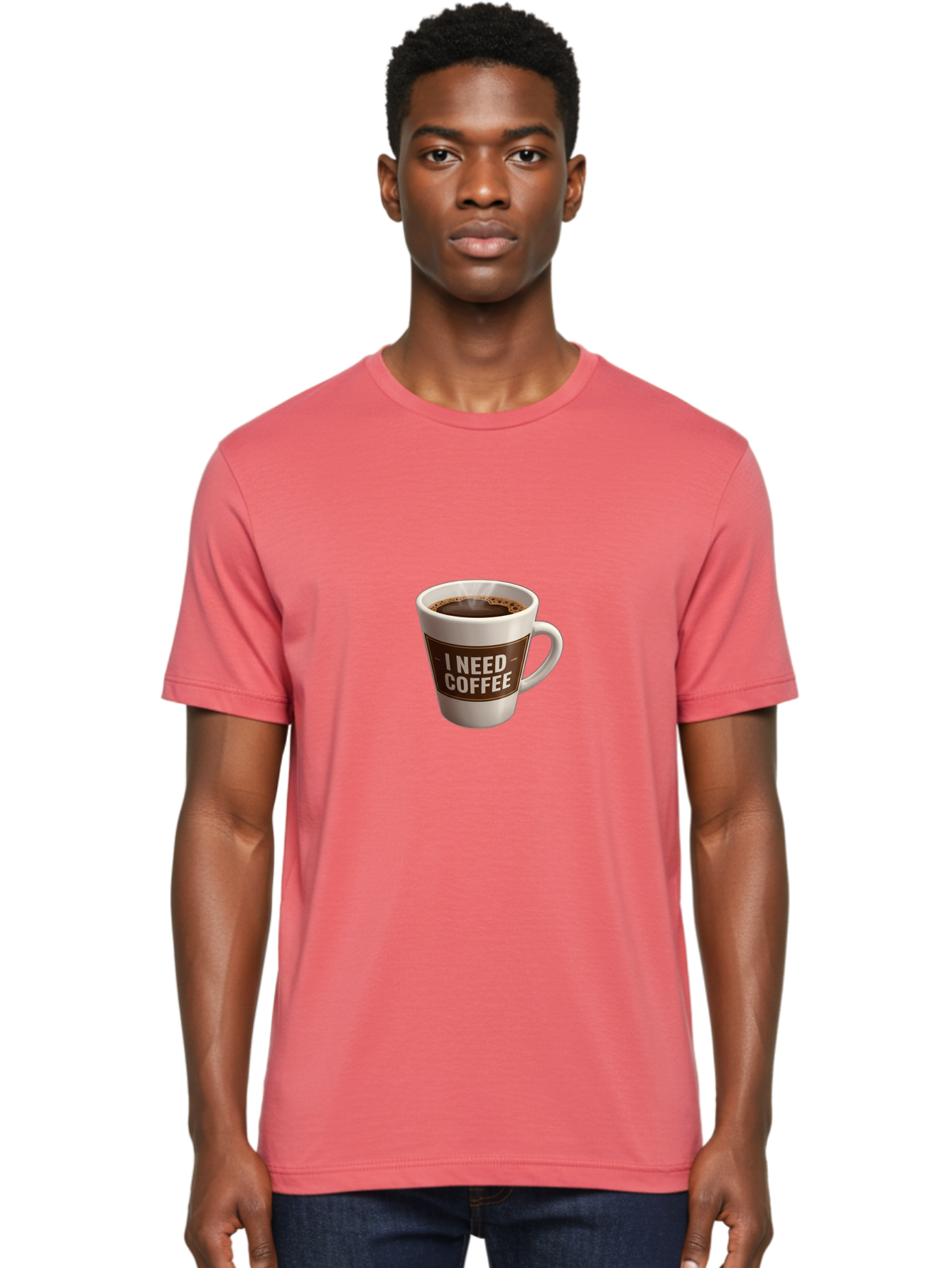 I-Need-Coffee-8 Men'S Graphic Tee, 100% Cotton, Comfortable Casual Summer Wear, Machine Washable, Coffee Mug, Coffee Lover, Caffeine Fix, Morning Motivation, Daily Grind, Coffee Break, Coffee Addiction, Coffee Culture Bac072 28