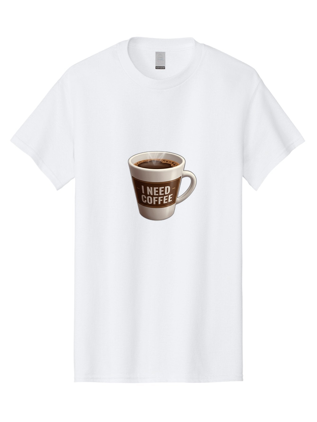 I-Need-Coffee-8 Men'S Graphic Tee, 100% Cotton, Comfortable Casual Summer Wear, Machine Washable, Coffee Mug, Coffee Lover, Caffeine Fix, Morning Motivation, Daily Grind, Coffee Break, Coffee Addiction, Coffee Culture Bac072 15