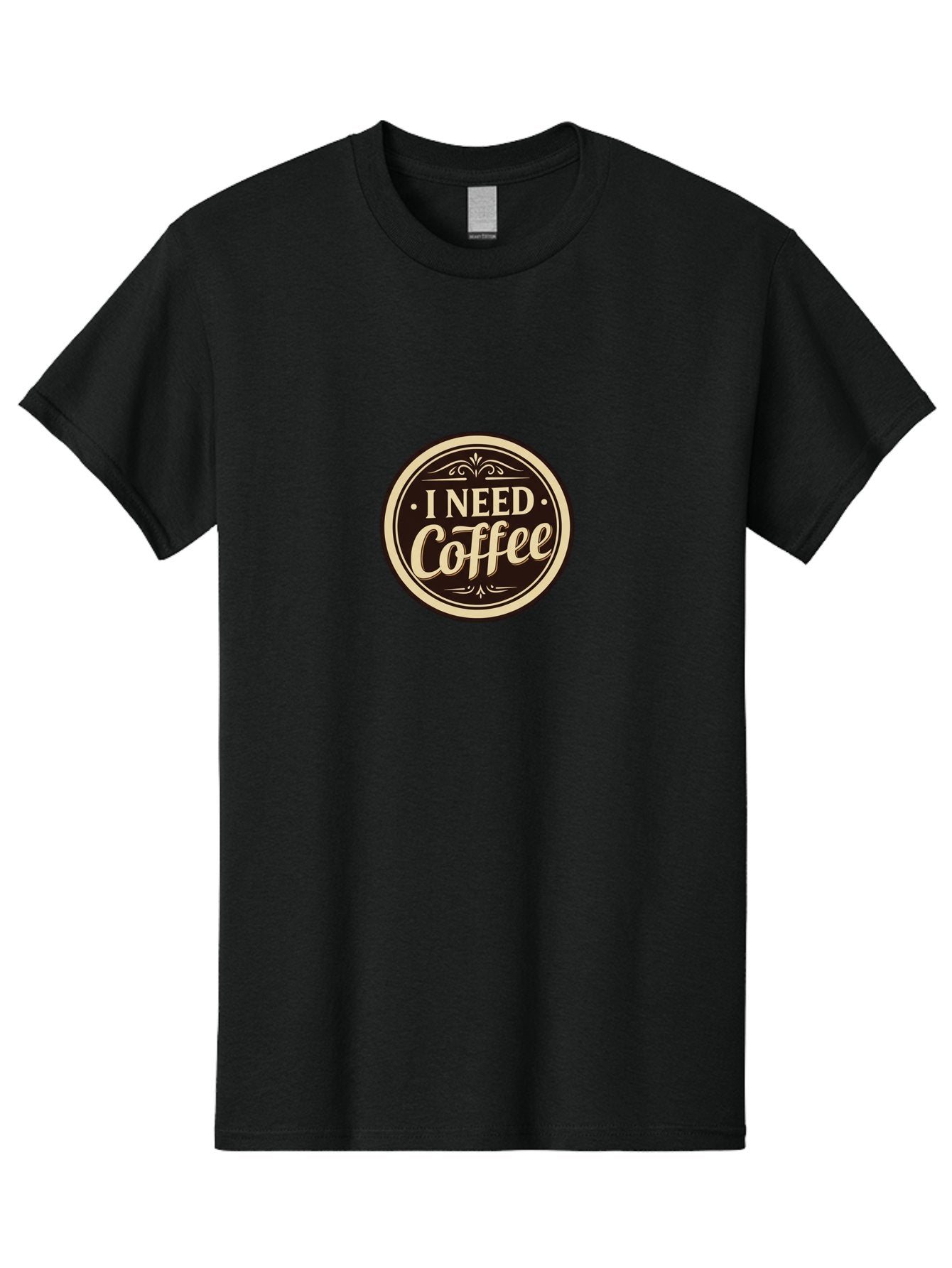I-Need-Coffee Men'S Graphic Tee, 100% Cotton, Comfortable Casual Summer Wear, Machine Washable, Coffee Lover, Caffeine Craving, Morning Motivation, Coffee Humor, Funny Quote, Coffee Addiction, Coffee Break, Coffee Culture, Daily Dose Bac074 14
