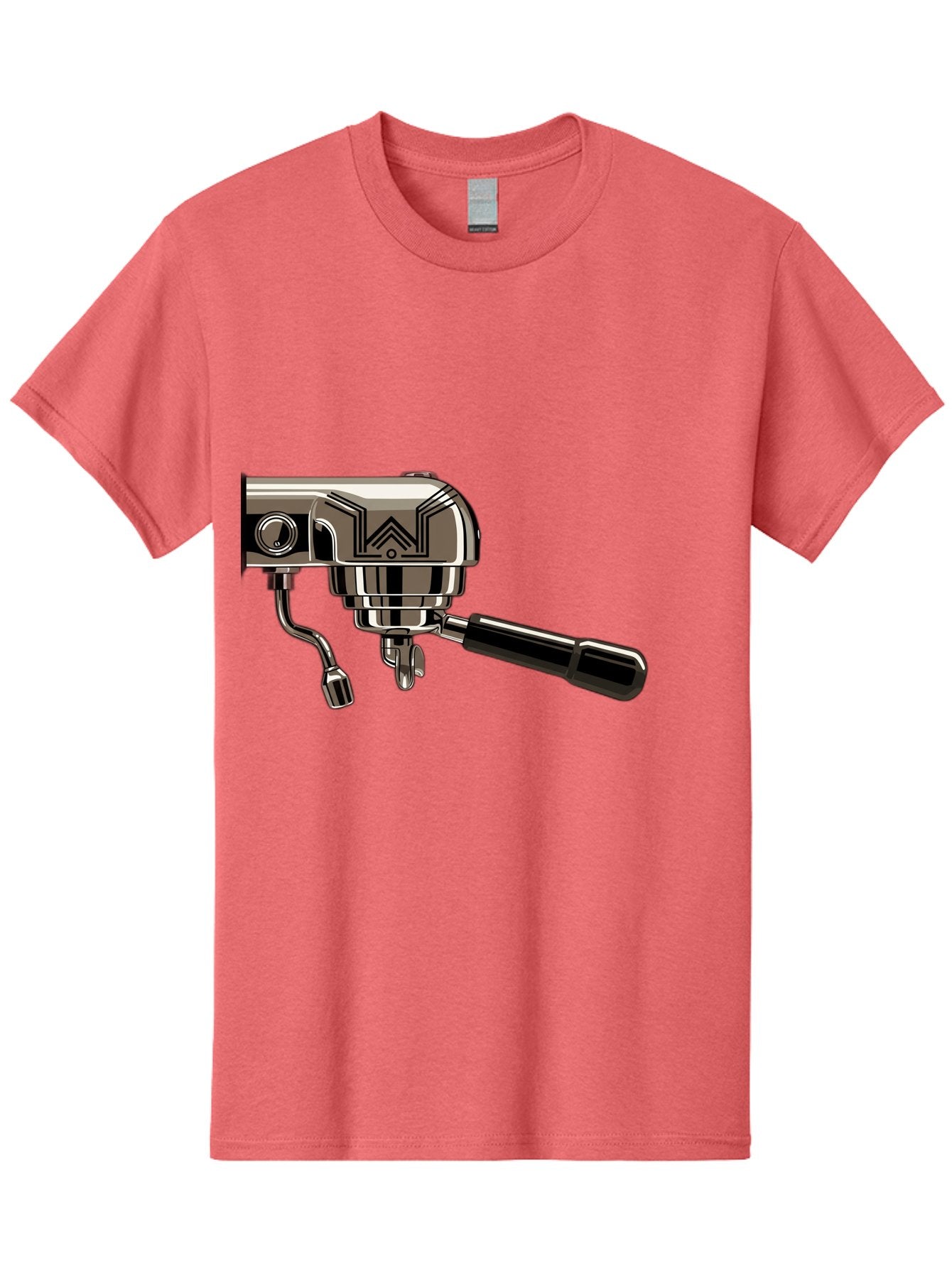 Manual-Coffee-Grinder Men'S Graphic Tee, 100% Cotton, Comfortable Casual Summer Wear, Machine Washable, Manual Coffee Grinder, Coffee Grinding, Hand Crank, Stainless Steel, Coffee Beans, Brewing Equipment, Kitchen Appliance Bac174 3