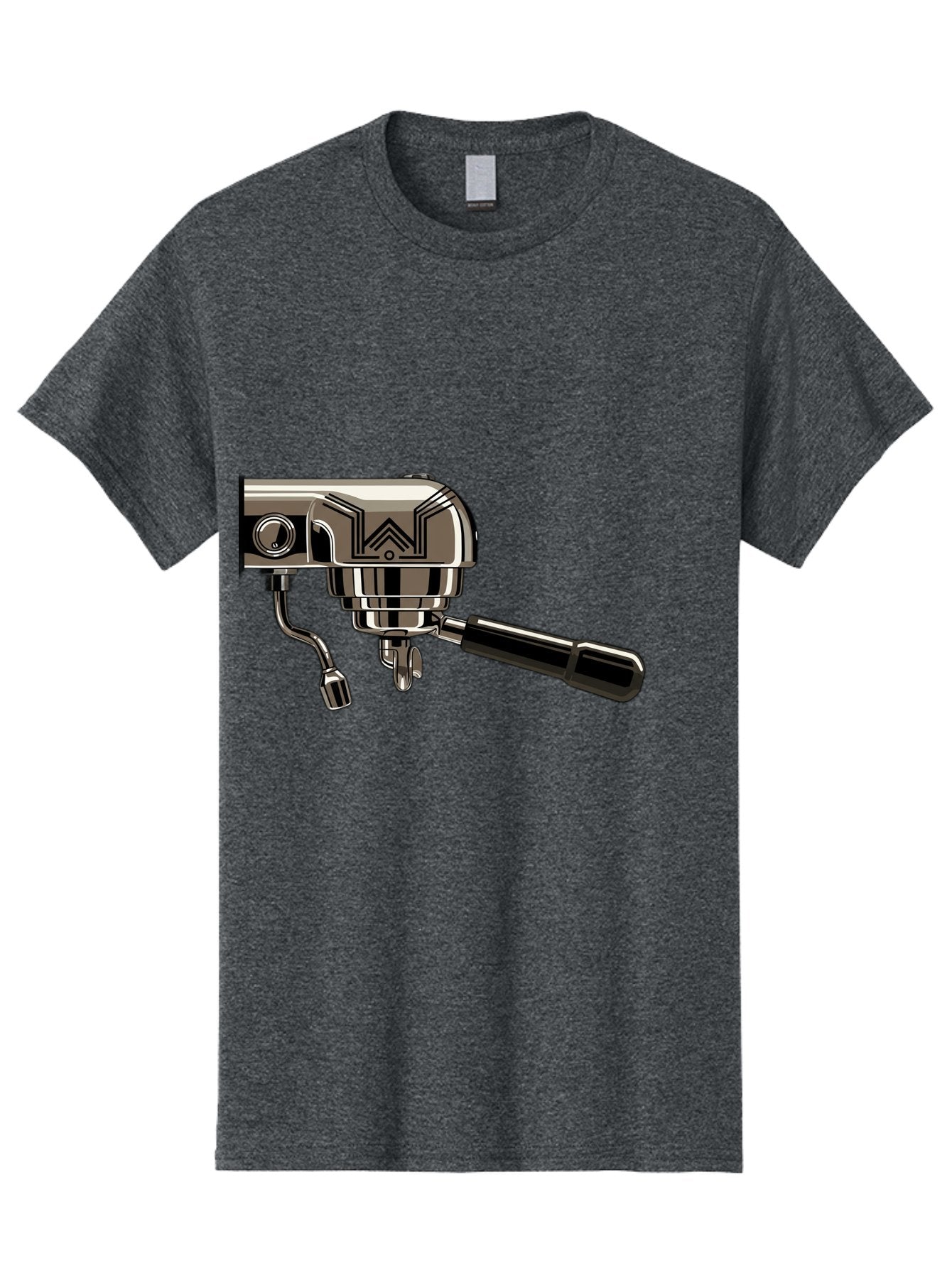 Manual-Coffee-Grinder Men'S Graphic Tee, 100% Cotton, Comfortable Casual Summer Wear, Machine Washable, Manual Coffee Grinder, Coffee Grinding, Hand Crank, Stainless Steel, Coffee Beans, Brewing Equipment, Kitchen Appliance Bac174 12