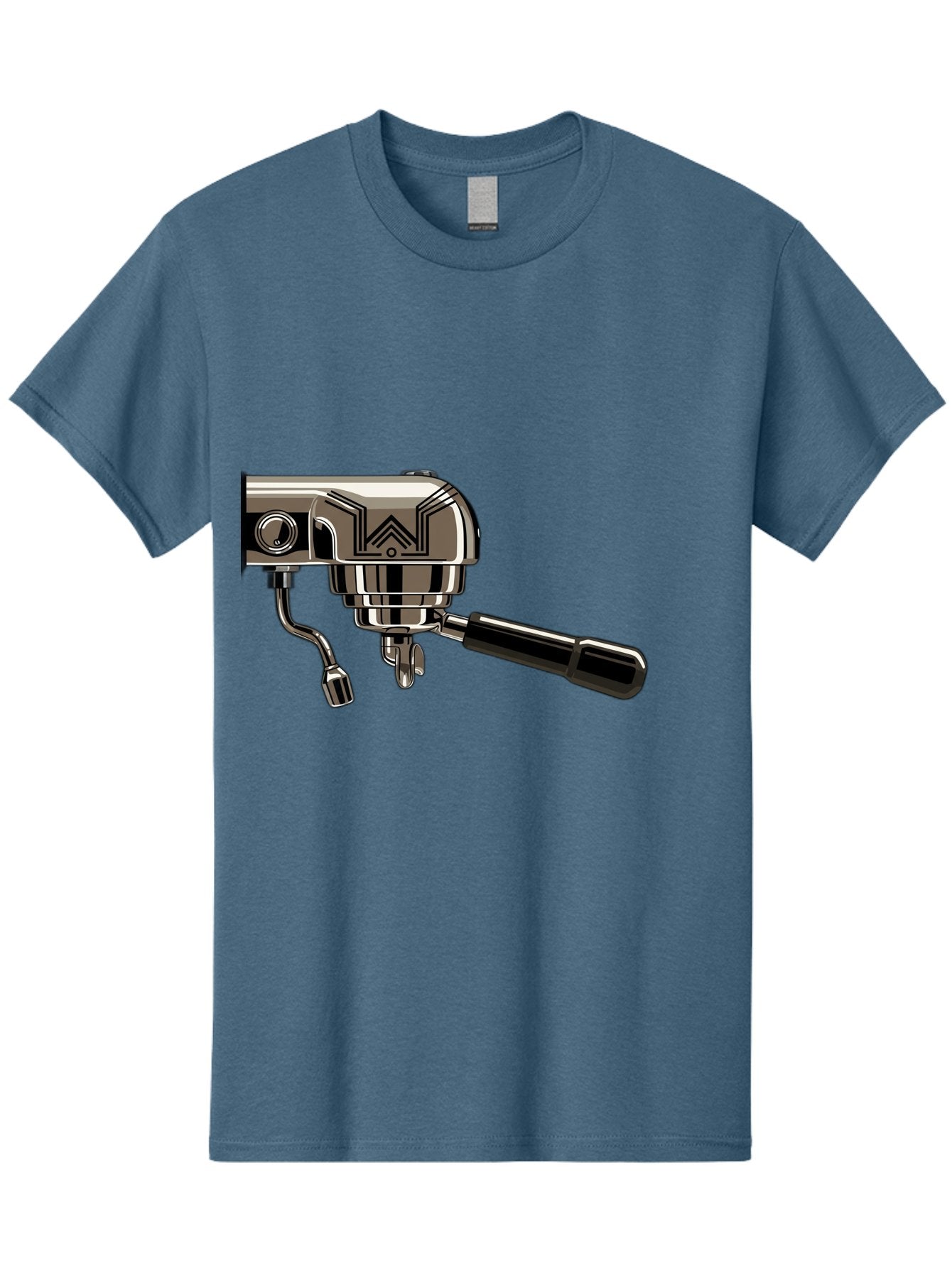 Manual-Coffee-Grinder Men'S Graphic Tee, 100% Cotton, Comfortable Casual Summer Wear, Machine Washable, Manual Coffee Grinder, Coffee Grinding, Hand Crank, Stainless Steel, Coffee Beans, Brewing Equipment, Kitchen Appliance Bac174 4