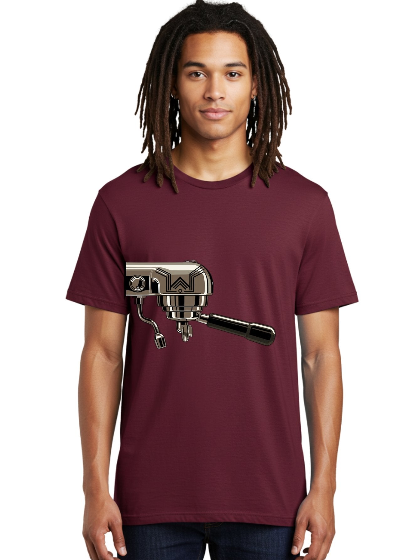 Manual-Coffee-Grinder Men'S Graphic Tee, 100% Cotton, Comfortable Casual Summer Wear, Machine Washable, Manual Coffee Grinder, Coffee Grinding, Hand Crank, Stainless Steel, Coffee Beans, Brewing Equipment, Kitchen Appliance Bac174 21