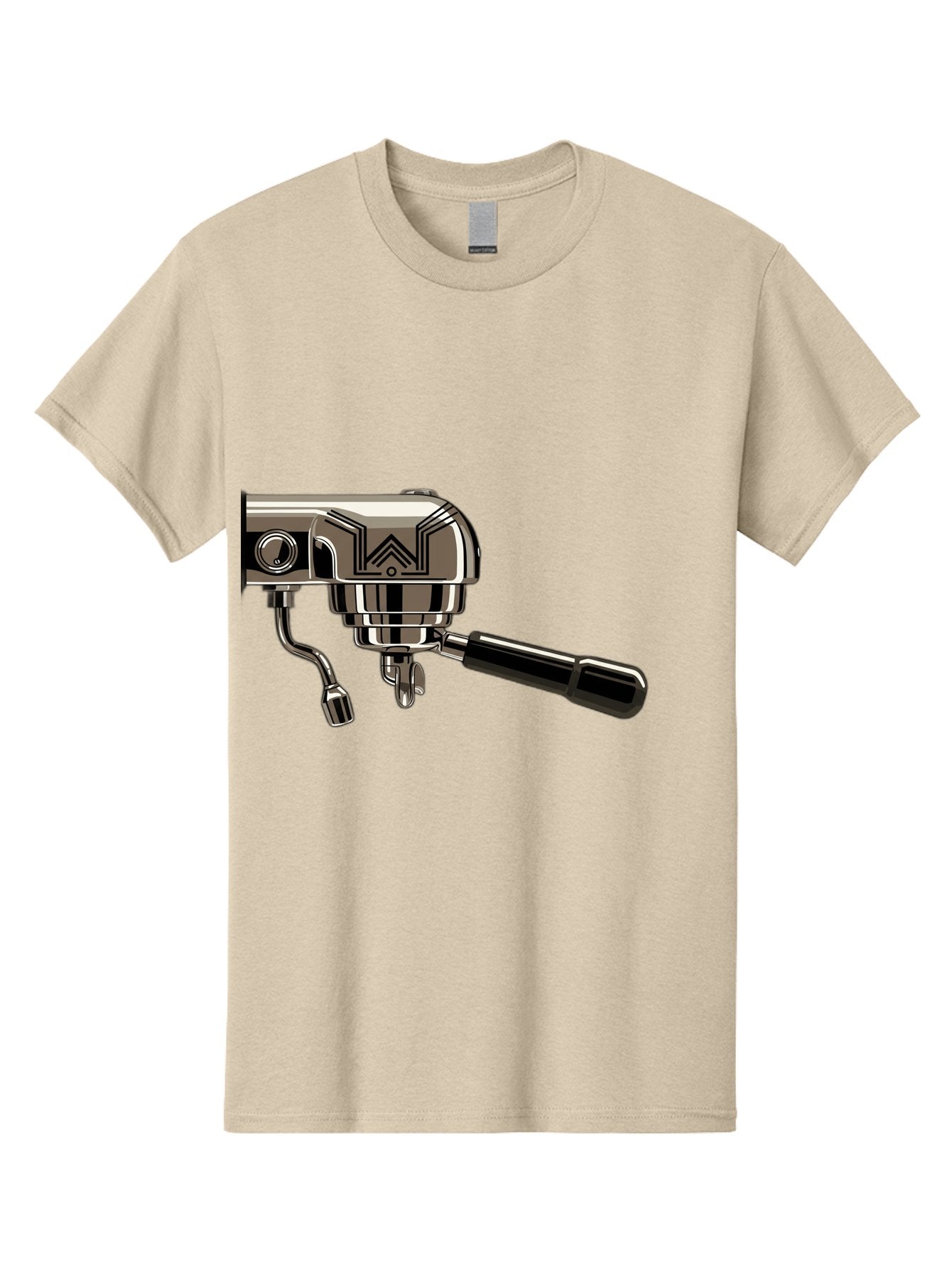 Manual-Coffee-Grinder Men'S Graphic Tee, 100% Cotton, Comfortable Casual Summer Wear, Machine Washable, Manual Coffee Grinder, Coffee Grinding, Hand Crank, Stainless Steel, Coffee Beans, Brewing Equipment, Kitchen Appliance Bac174 14