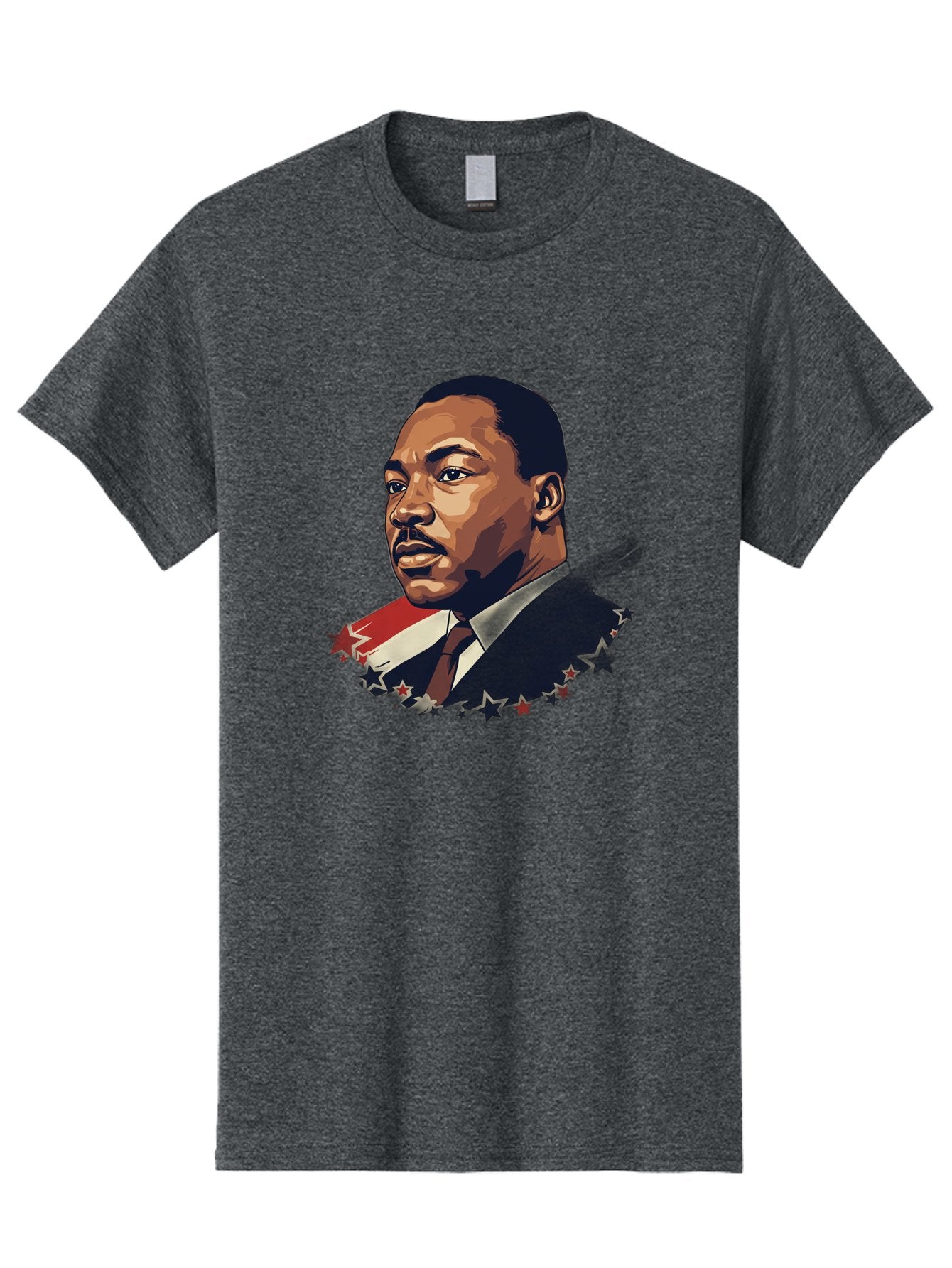 Martin-Luther-King-Jr-2 Men'S Graphic Tee, 100% Cotton, Comfortable Casual Summer Wear, Machine Washable, Martin Luther King Jr Portrait, Civil Rights Leader, Equality And Justice, Freedom Fighter, Peaceful Protest, Inspirational Figure, Bac176 13
