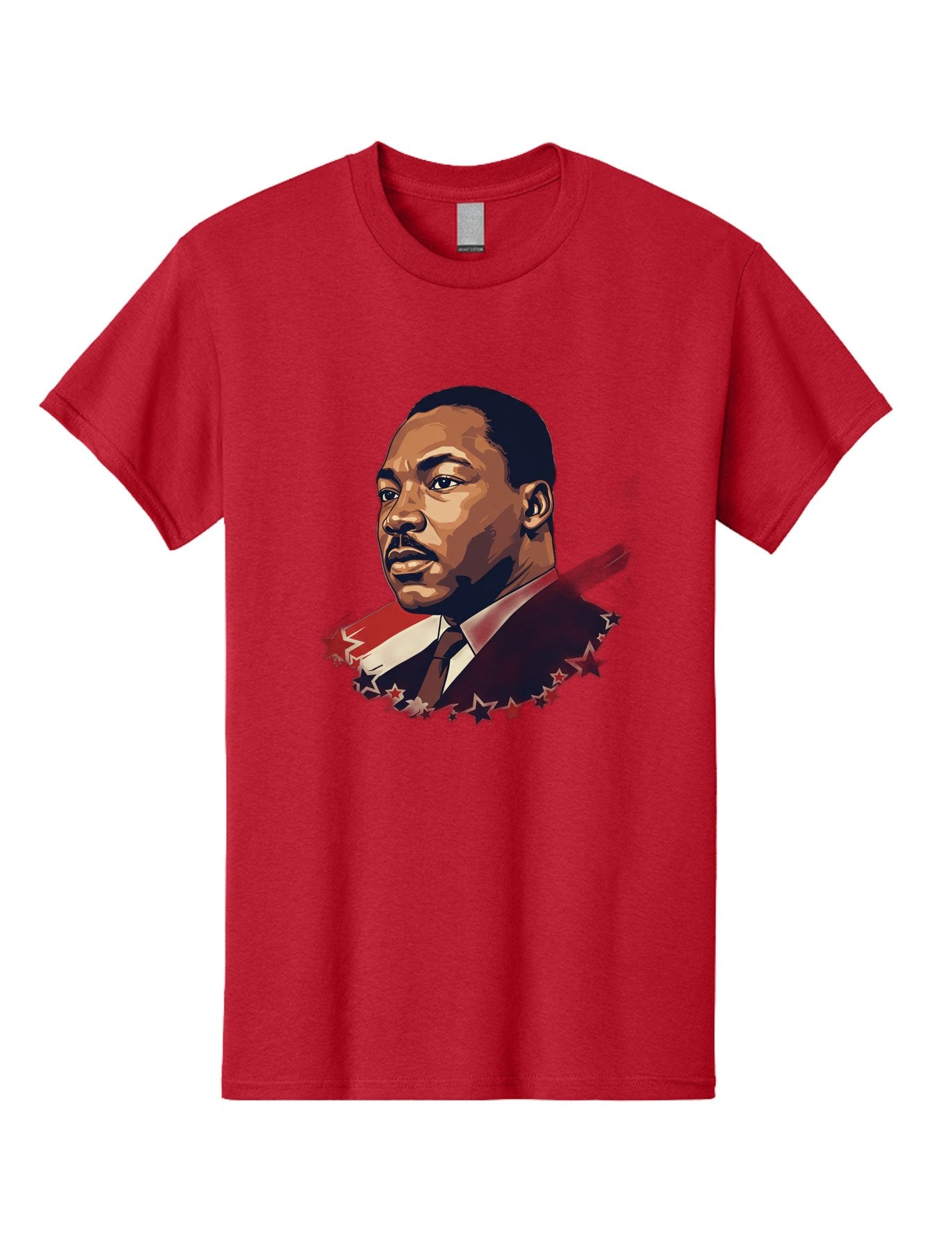 Martin-Luther-King-Jr-2 Men'S Graphic Tee, 100% Cotton, Comfortable Casual Summer Wear, Machine Washable, Martin Luther King Jr Portrait, Civil Rights Leader, Equality And Justice, Freedom Fighter, Peaceful Protest, Inspirational Figure, Bac176 10