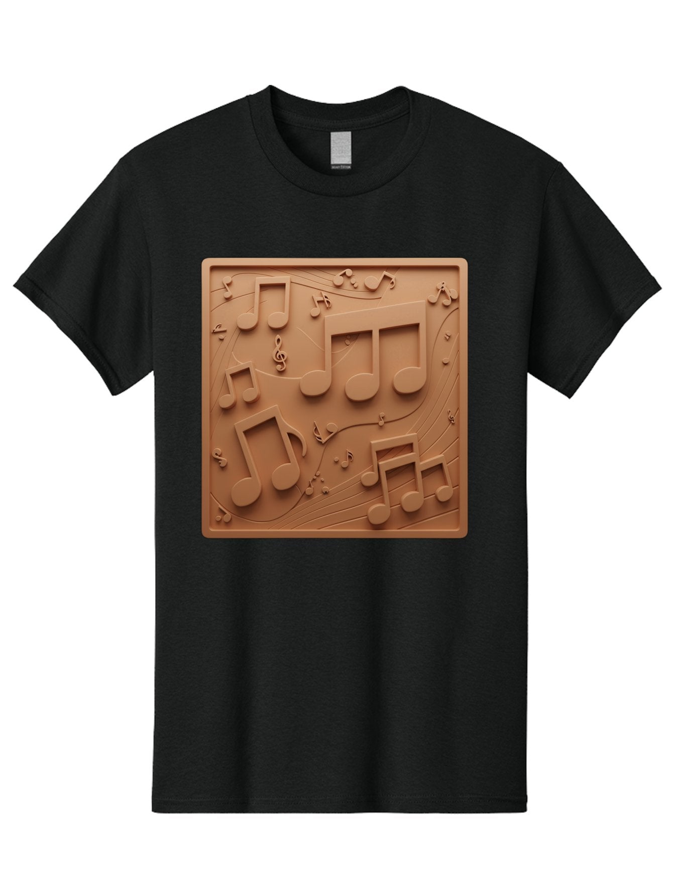 Music-Notes Men'S Graphic Tee, 100% Cotton, Comfortable Casual Summer Wear, Machine Washable, Musical Notes, Treble Clef, 3D Design, Creative Artwork, Music Theme, Melodic Elements, Artistic Expression, Harmony And Rhythm Bac191 6