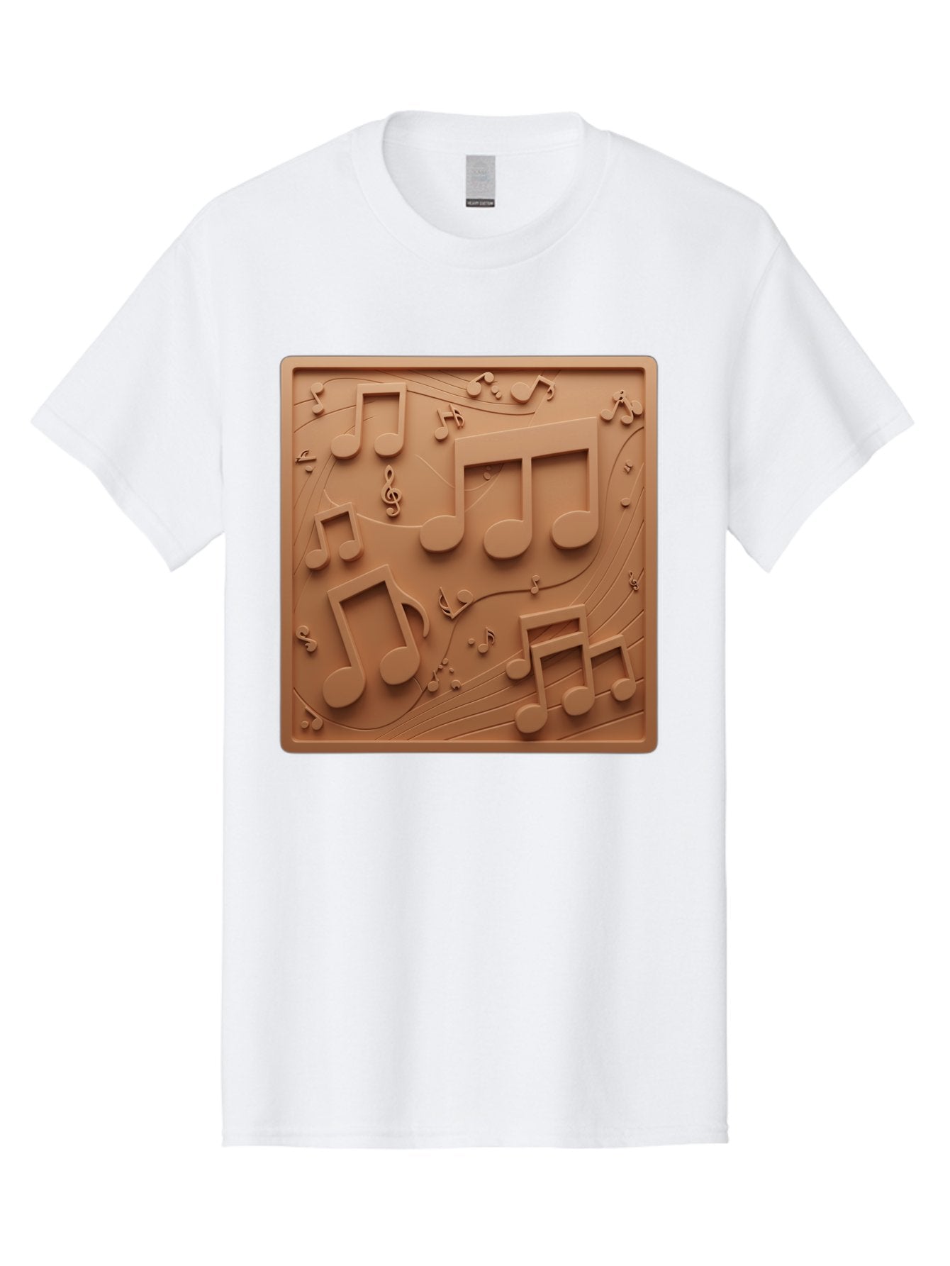 Music-Notes Men'S Graphic Tee, 100% Cotton, Comfortable Casual Summer Wear, Machine Washable, Musical Notes, Treble Clef, 3D Design, Creative Artwork, Music Theme, Melodic Elements, Artistic Expression, Harmony And Rhythm Bac191