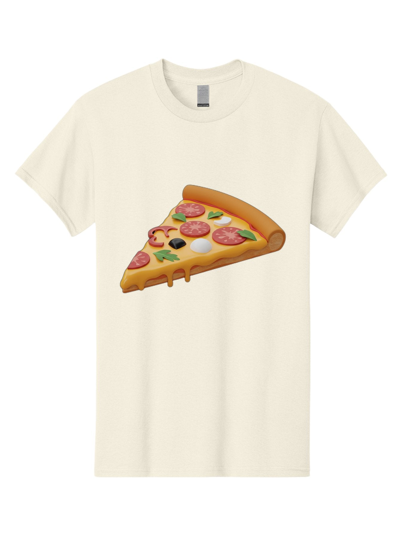 Pizza-Slice-1 Men'S Graphic Tee, 100% Cotton, Comfortable Casual Summer Wear, Machine Washable, Pizza Slice, Pepperoni Pizza, Melted Cheese, Italian Food, Cheese Pizza, Olives, Garlic, Basil Leaves, Pepperoni Slices, Gourmet Pizza Bac269 12