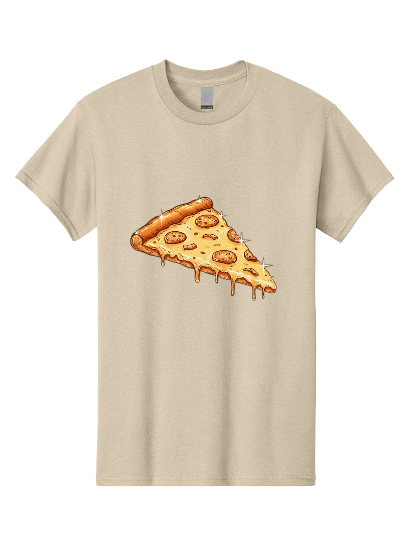 Pizza-Slice-18 Men'S Graphic Tee, 100% Cotton, Comfortable Casual Summer Wear, Machine Washable, Cheesy Pizza Slice, Pepperoni Pizza, Gooey Cheese, Delicious Food, Pizza Toppings, Tasty Treat, Italian Cuisine, Melty Cheese, Savory Delight Bac278 12