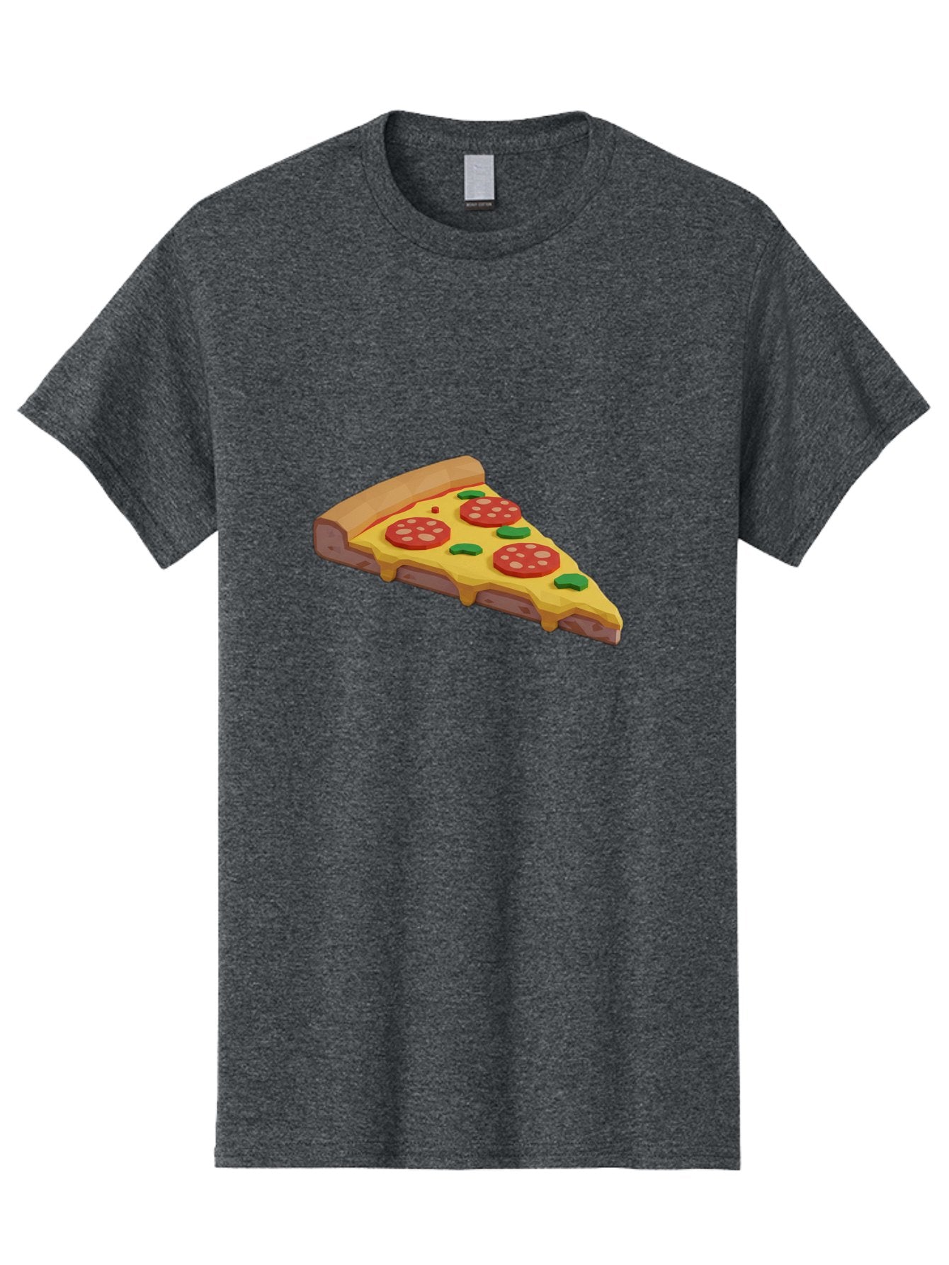 Pizza-Slice-2 Men'S Graphic Tee, 100% Cotton, Comfortable Casual Summer Wear, Machine Washable, Delicious Pizza, Pizza Slice, Cheese, Pepperoni, Basil, Italian Food, Mouth-Watering, Foodie, Tasty, Appetizing, Savory, Hunger, Takeout, Dinner Bac280 14