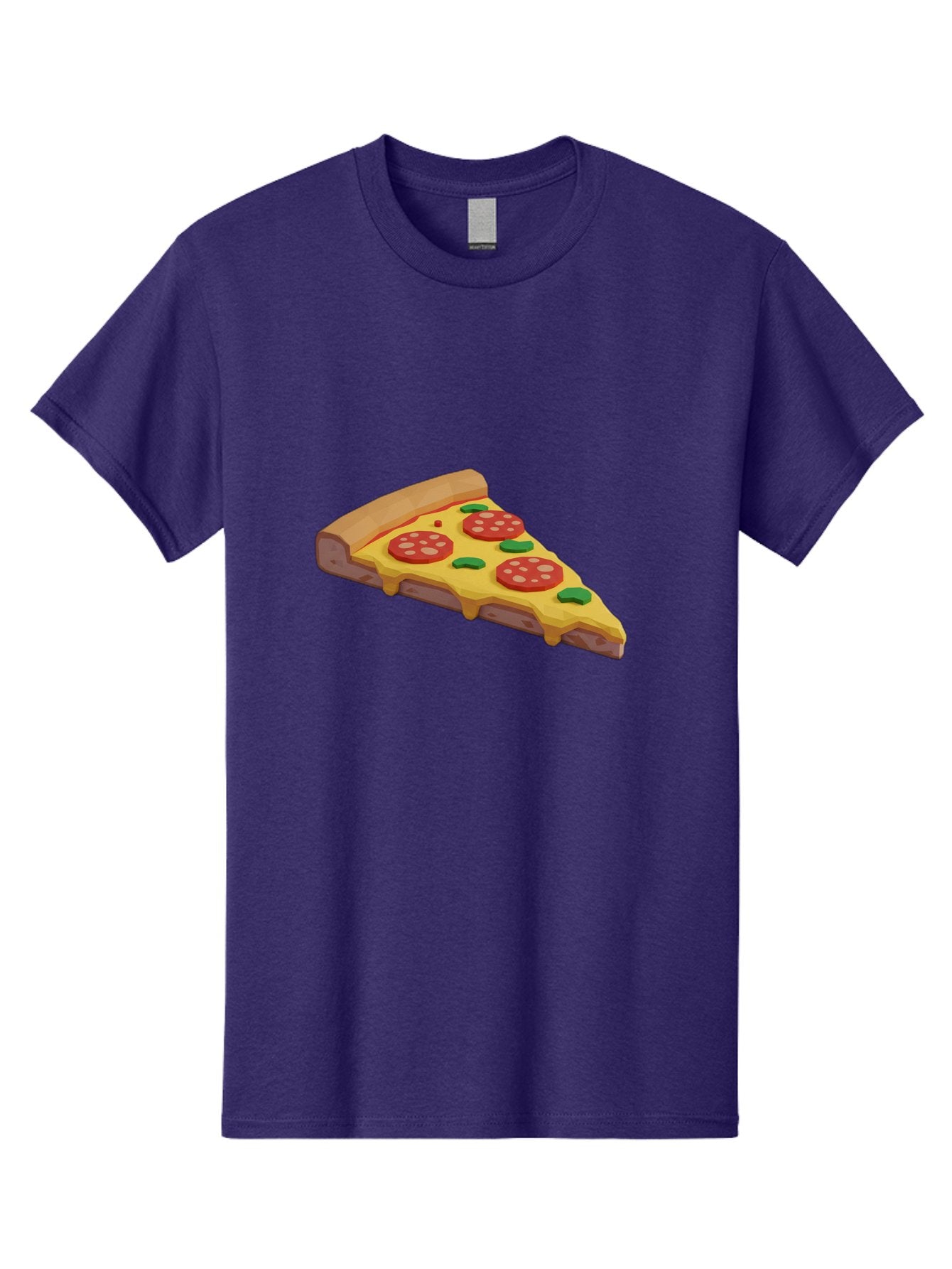 Pizza-Slice-2 Men'S Graphic Tee, 100% Cotton, Comfortable Casual Summer Wear, Machine Washable, Delicious Pizza, Pizza Slice, Cheese, Pepperoni, Basil, Italian Food, Mouth-Watering, Foodie, Tasty, Appetizing, Savory, Hunger, Takeout, Dinner Bac280 15