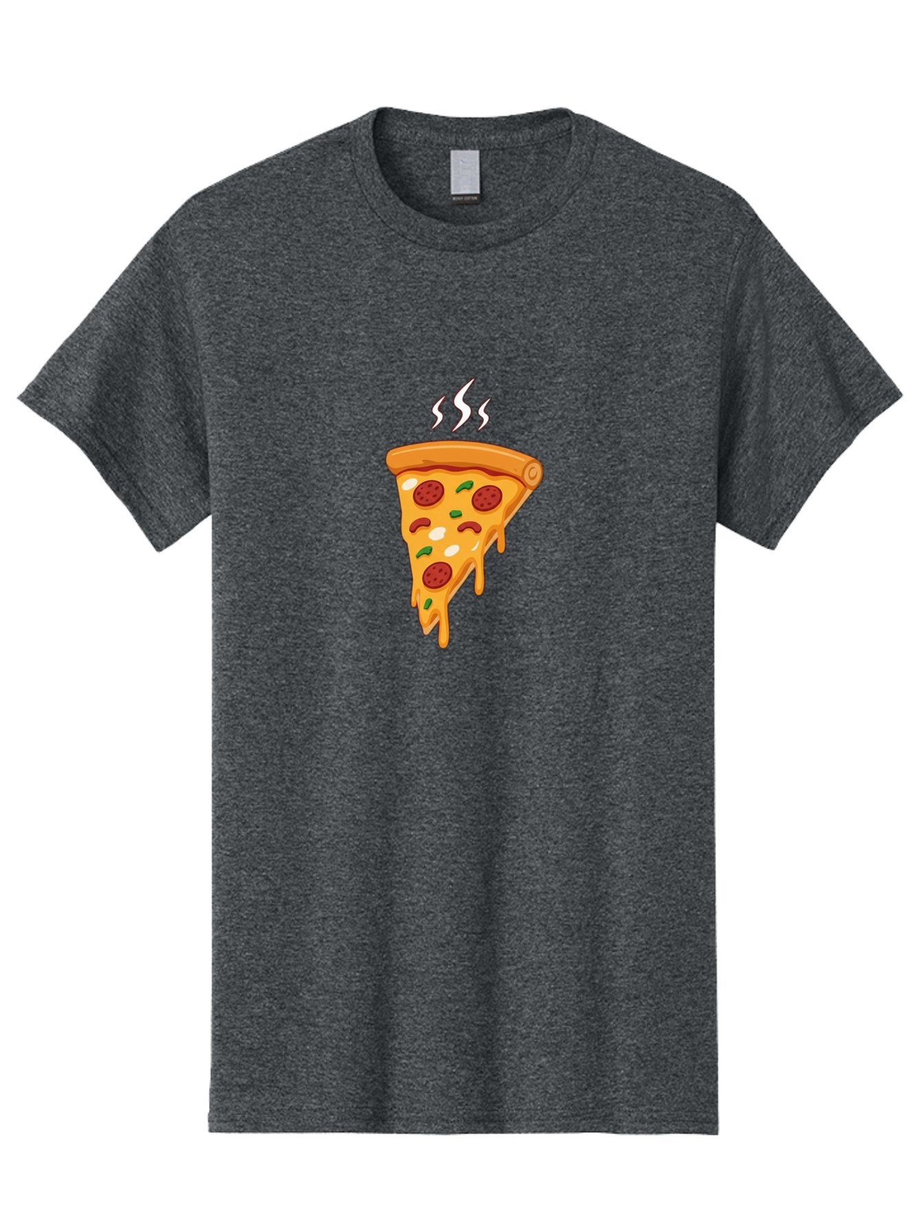 Pizza-Slice-22 Men'S Graphic Tee, 100% Cotton, Comfortable Casual Summer Wear, Machine Washable, Pepperoni Pizza, Melted Cheese, Gooey Goodness, Savory Delight, Hot Pizza, Cheesy Pizza Slice, Delicious Toppings, Italian Food, Pizza Love, Bac283 13