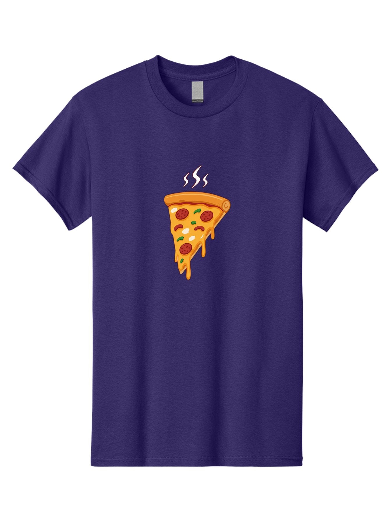 Pizza-Slice-22 Men'S Graphic Tee, 100% Cotton, Comfortable Casual Summer Wear, Machine Washable, Pepperoni Pizza, Melted Cheese, Gooey Goodness, Savory Delight, Hot Pizza, Cheesy Pizza Slice, Delicious Toppings, Italian Food, Pizza Love, Bac283 8