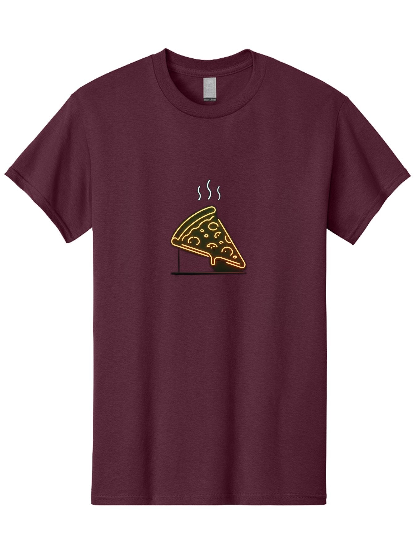 Pizza-Slice-24 Men'S Graphic Tee, 100% Cotton, Comfortable Casual Summer Wear, Machine Washable, Pizza Slice, Delicious Food, Italian Cuisine, Hot Meal, Melted Cheese, Savory Toppings, Crispy Crust, Appetizing, Hungry, Foodie Bac285 12