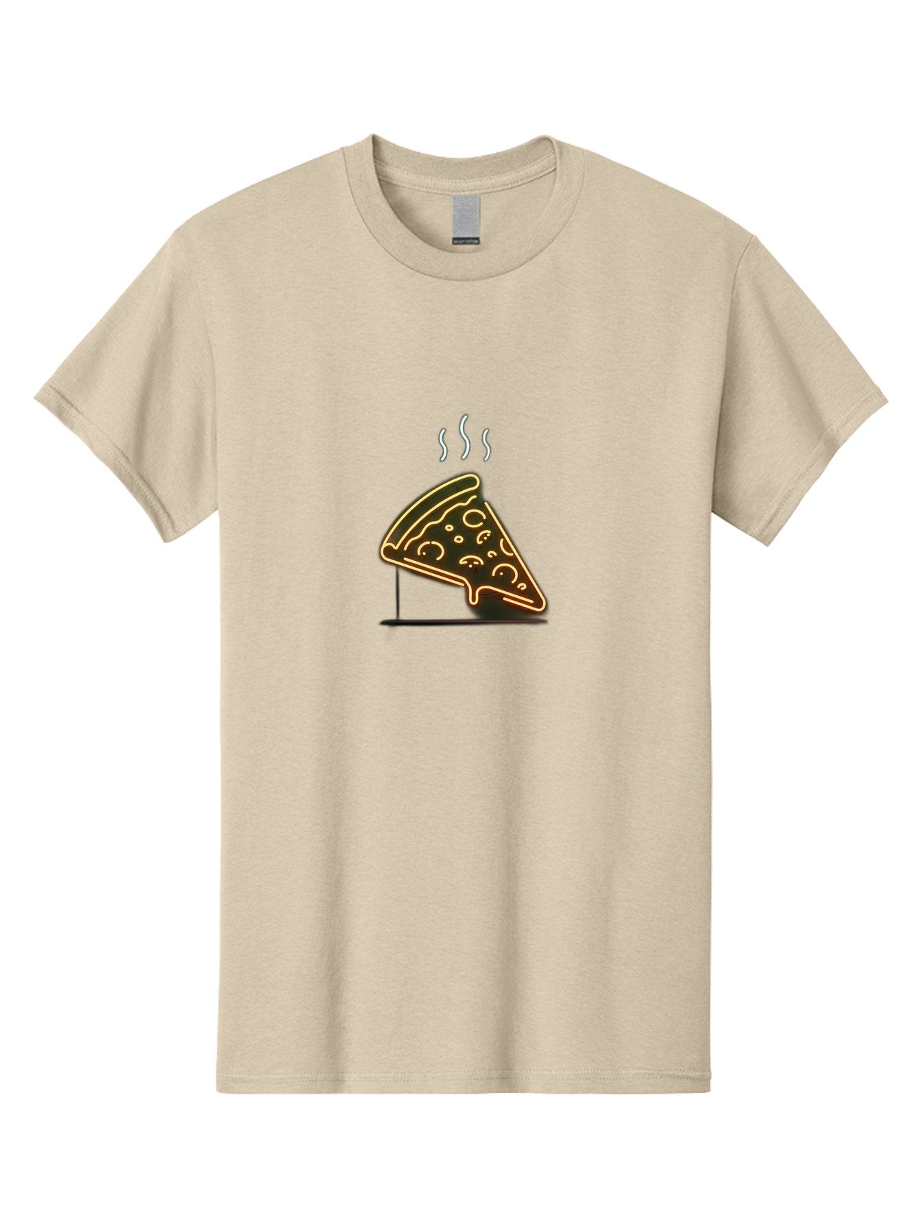 Pizza-Slice-24 Men'S Graphic Tee, 100% Cotton, Comfortable Casual Summer Wear, Machine Washable, Pizza Slice, Delicious Food, Italian Cuisine, Hot Meal, Melted Cheese, Savory Toppings, Crispy Crust, Appetizing, Hungry, Foodie Bac285 8