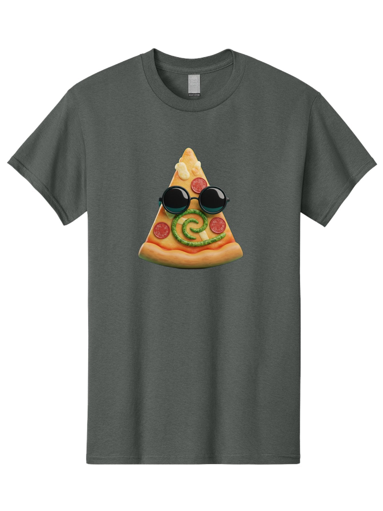 Pizza-Slice-With-Sunglasses-3 Men'S Graphic Tee, 100% Cotton, Comfortable Casual Summer Wear, Machine Washable, Funny Pizza, Cool Pizza Slice, Pepperoni Pizza, Melted Cheese, Pesto Swirl, Cute Food, Hipster Food, Casual Dining, Pizza Love, Bac314 12
