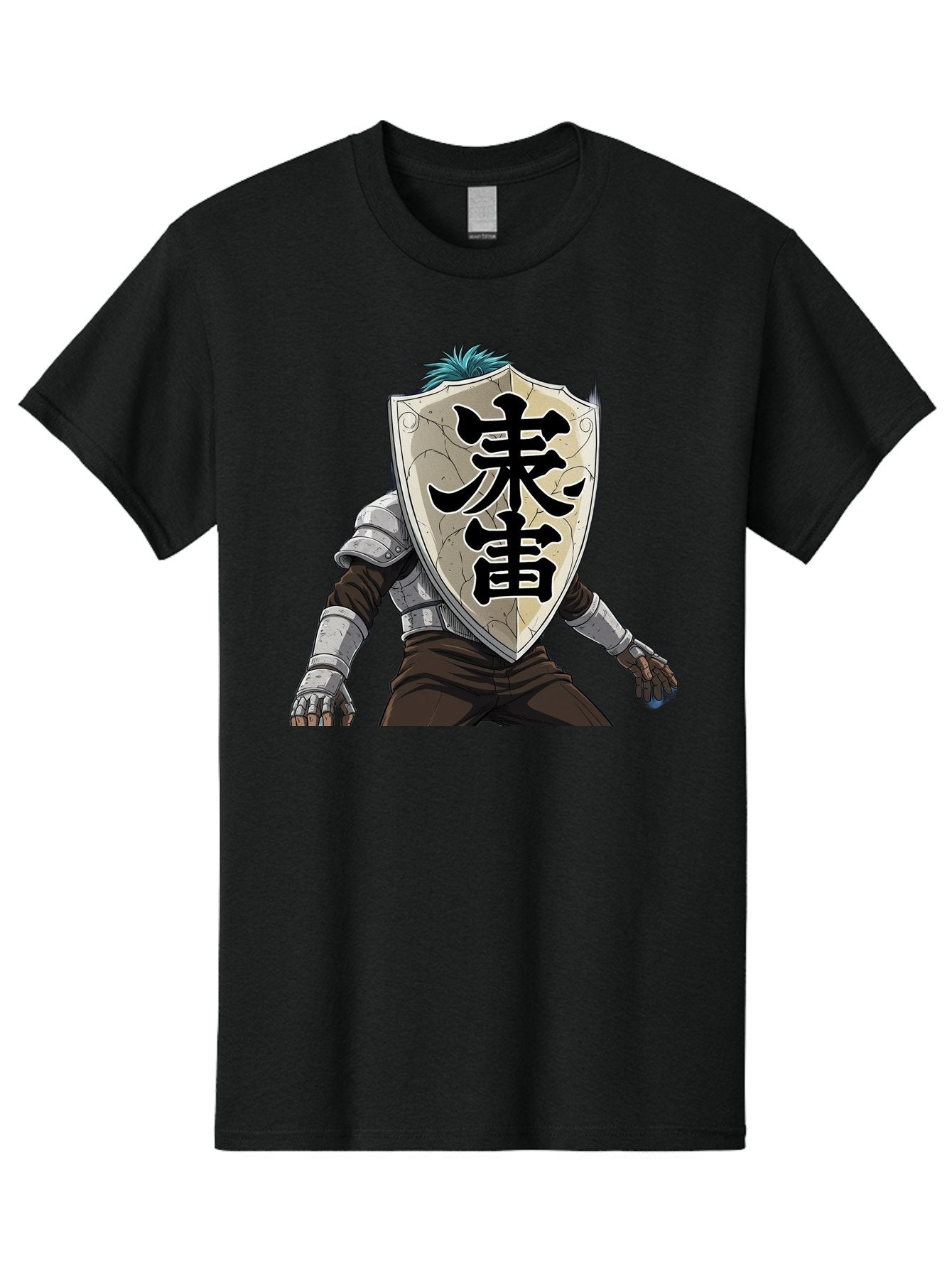 Samurai Men'S Graphic Tee, 100% Cotton, Comfortable Casual Summer Wear, Machine Washable, Samurai Armor, Japanese Warrior, Medieval Armor, Silver Armor, Kanji Characters, Feudal Japan, Bushido Code, Martial Arts Bac389 14
