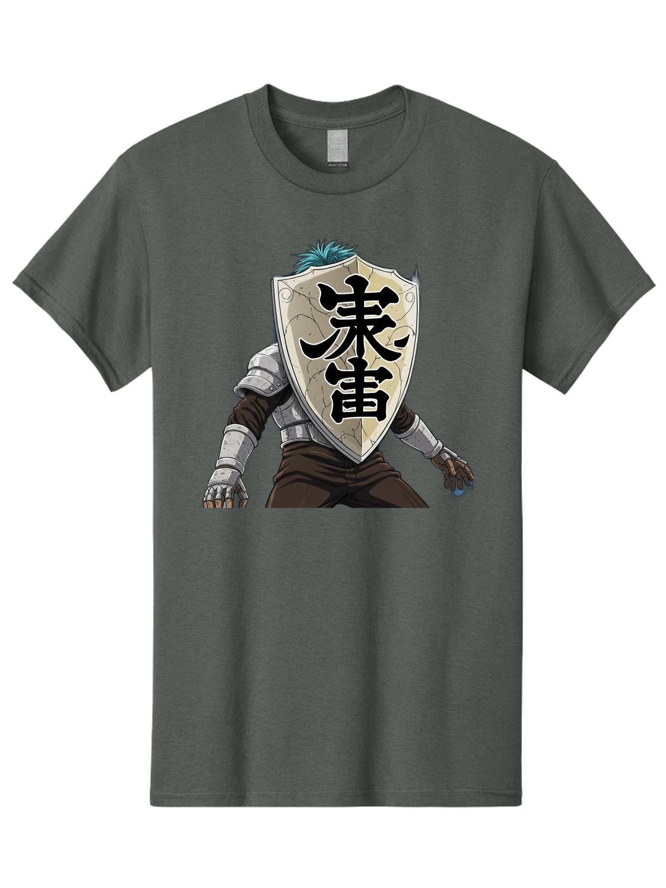 Samurai Men'S Graphic Tee, 100% Cotton, Comfortable Casual Summer Wear, Machine Washable, Samurai Armor, Japanese Warrior, Medieval Armor, Silver Armor, Kanji Characters, Feudal Japan, Bushido Code, Martial Arts Bac389 15