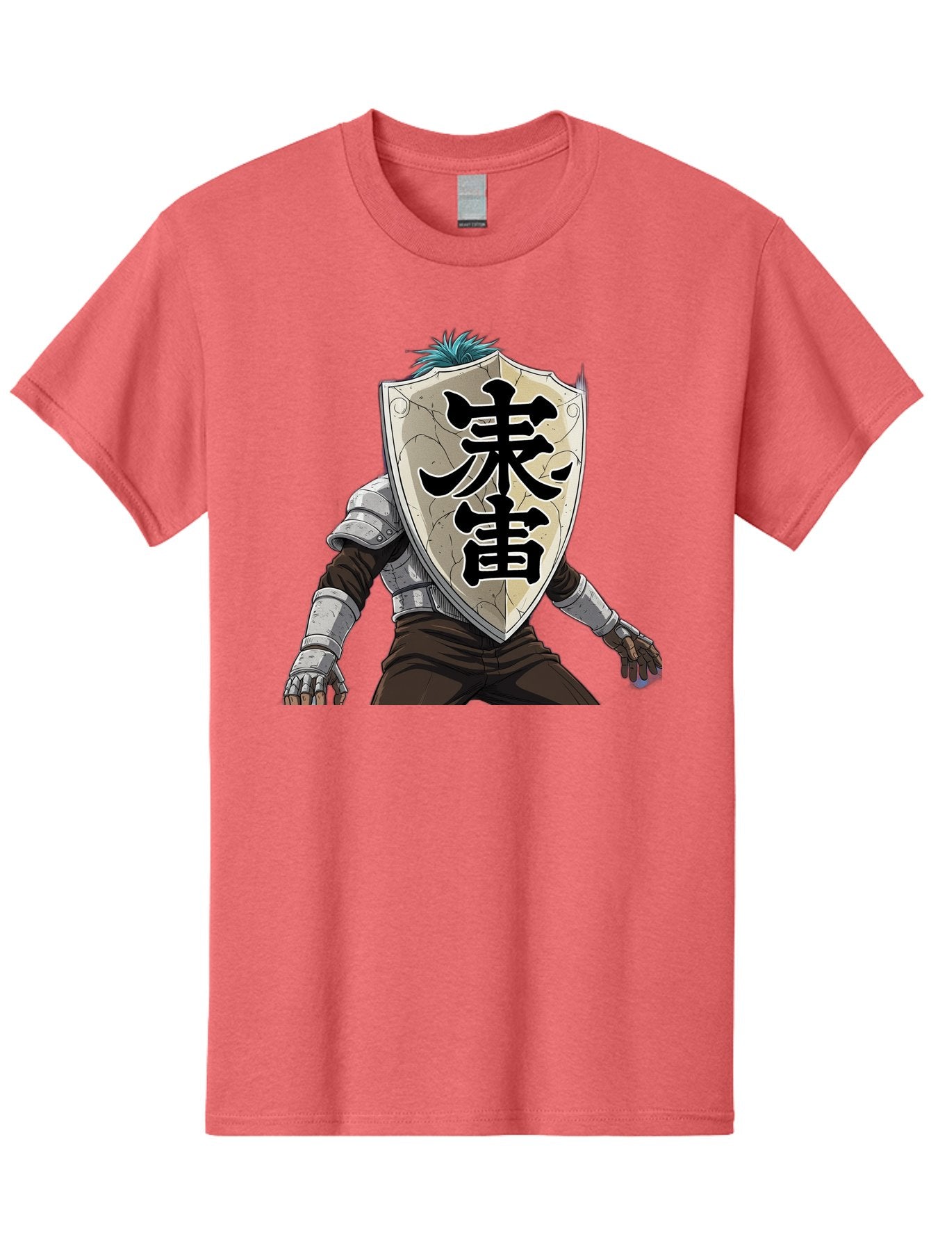Samurai Men'S Graphic Tee, 100% Cotton, Comfortable Casual Summer Wear, Machine Washable, Samurai Armor, Japanese Warrior, Medieval Armor, Silver Armor, Kanji Characters, Feudal Japan, Bushido Code, Martial Arts Bac389 11