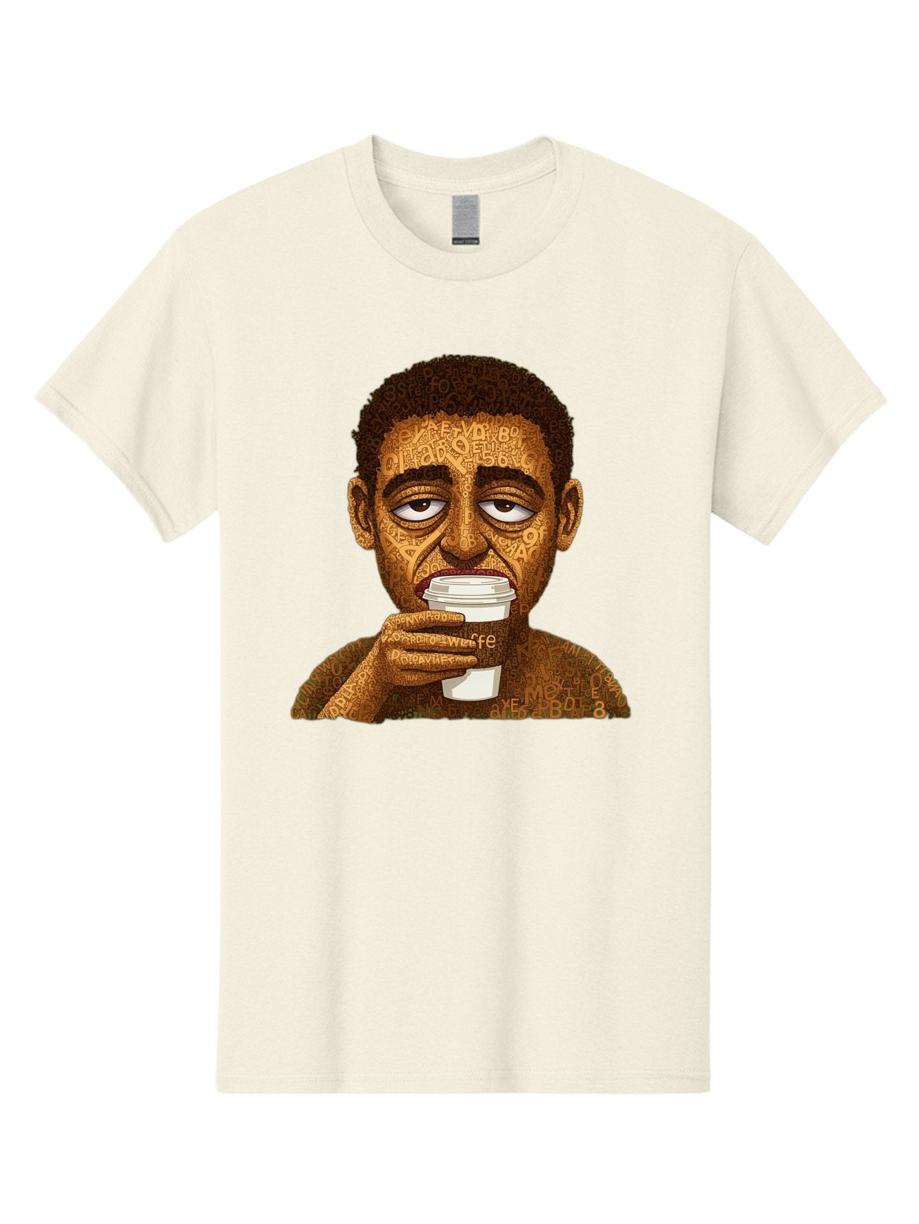 Tyler-The-Creator Men'S Graphic Tee, 100% Cotton, Comfortable Casual Summer Wear, Machine Washable, Tame Impala Lead Singer, Kevin Parker, Drinking Coffee, Psychedelic Art, Typography, Abstract Portrait, Indie Rock, Music Icon, Bac529 11
