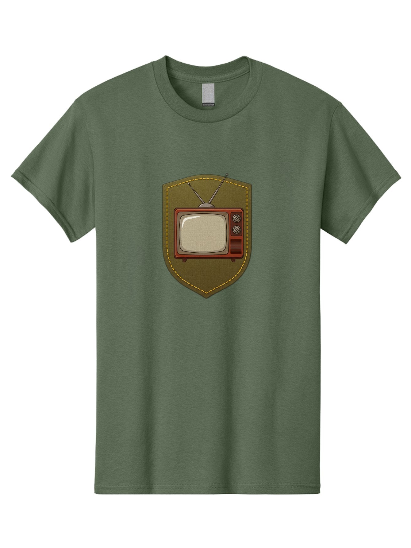 Vintage-Tv-1 Men'S Graphic Tee, 100% Cotton, Comfortable Casual Summer Wear, Machine Washable, Vintage Television, Retro Tv, Classic Screen, Old-School Technology, Nostalgic Entertainment, Retro Electronics, Vintage Gadget, Old Tv Set, Bac549 8