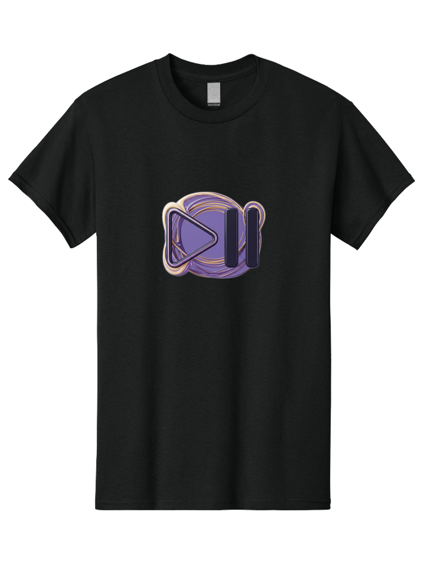 Virtual-Reality-Headset Men'S Graphic Tee, 100% Cotton, Comfortable Casual Summer Wear, Machine Washable, Virtual Reality Headset, Vr Technology, Purple Design, Metallic Accents, Futuristic Style, Gaming Accessory, Immersive Experience, Bac552 12
