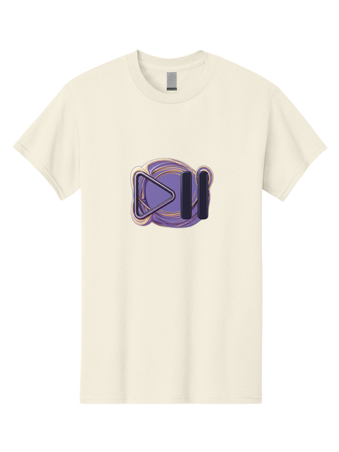 Virtual-Reality-Headset Men'S Graphic Tee, 100% Cotton, Comfortable Casual Summer Wear, Machine Washable, Virtual Reality Headset, Vr Technology, Purple Design, Metallic Accents, Futuristic Style, Gaming Accessory, Immersive Experience, Bac552 9