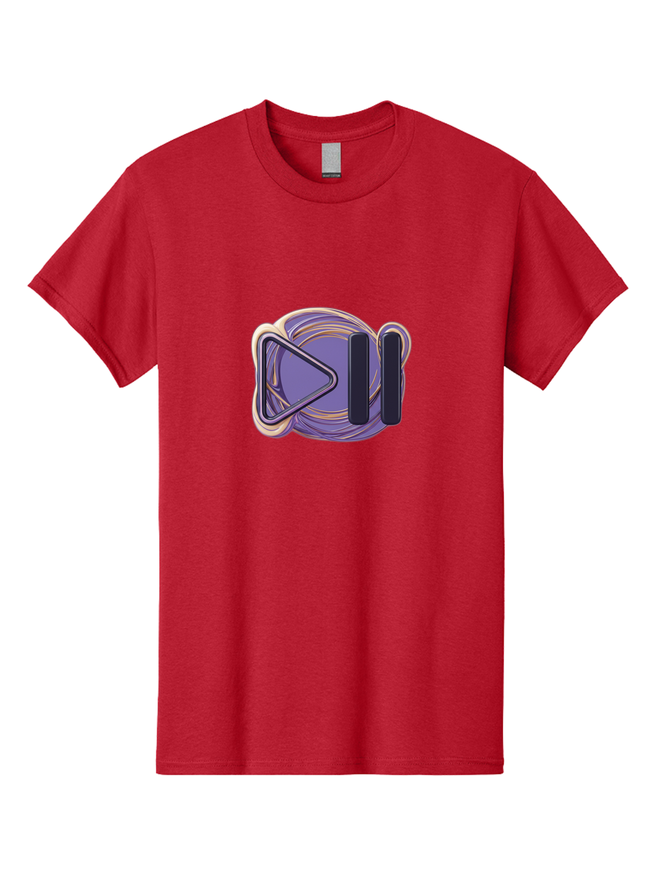 Virtual-Reality-Headset Men'S Graphic Tee, 100% Cotton, Comfortable Casual Summer Wear, Machine Washable, Virtual Reality Headset, Vr Technology, Purple Design, Metallic Accents, Futuristic Style, Gaming Accessory, Immersive Experience, Bac552 11