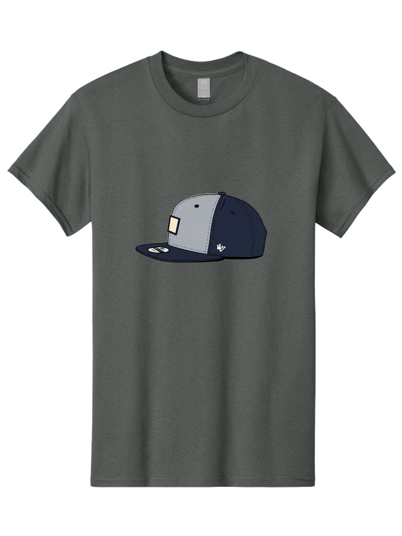 47-Snapback-Hat Men'S Graphic Tee, 100% Cotton, Comfortable Casual Summer Wear, Machine Washable, Baseball Cap, Snapback Hat, 47 Brand Clothing, Streetwear Fashion, Casual Style, Navy Blue Cap, Grey And Navy Color Combination, White Logo, Bac577 10