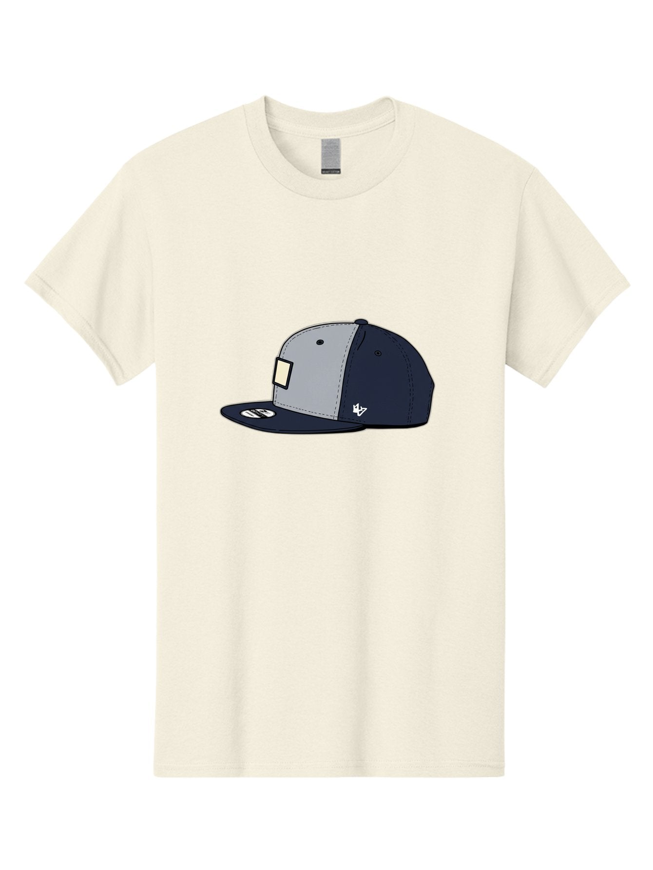47-Snapback-Hat Men'S Graphic Tee, 100% Cotton, Comfortable Casual Summer Wear, Machine Washable, Baseball Cap, Snapback Hat, 47 Brand Clothing, Streetwear Fashion, Casual Style, Navy Blue Cap, Grey And Navy Color Combination, White Logo, Bac577 13