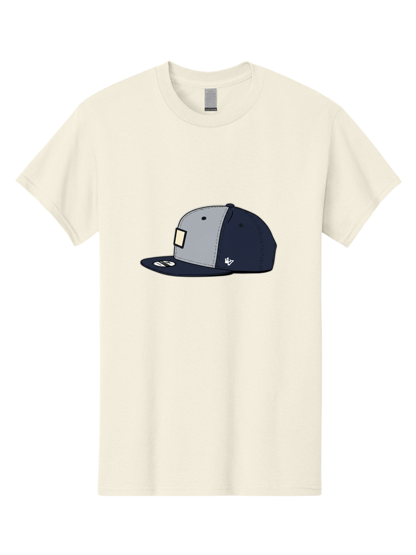 47-Snapback-Hat Men'S Graphic Tee, 100% Cotton, Comfortable Casual Summer Wear, Machine Washable, Baseball Cap, Snapback Hat, 47 Brand Clothing, Streetwear Fashion, Casual Style, Navy Blue Cap, Grey And Navy Color Combination, White Logo, Bac577 15