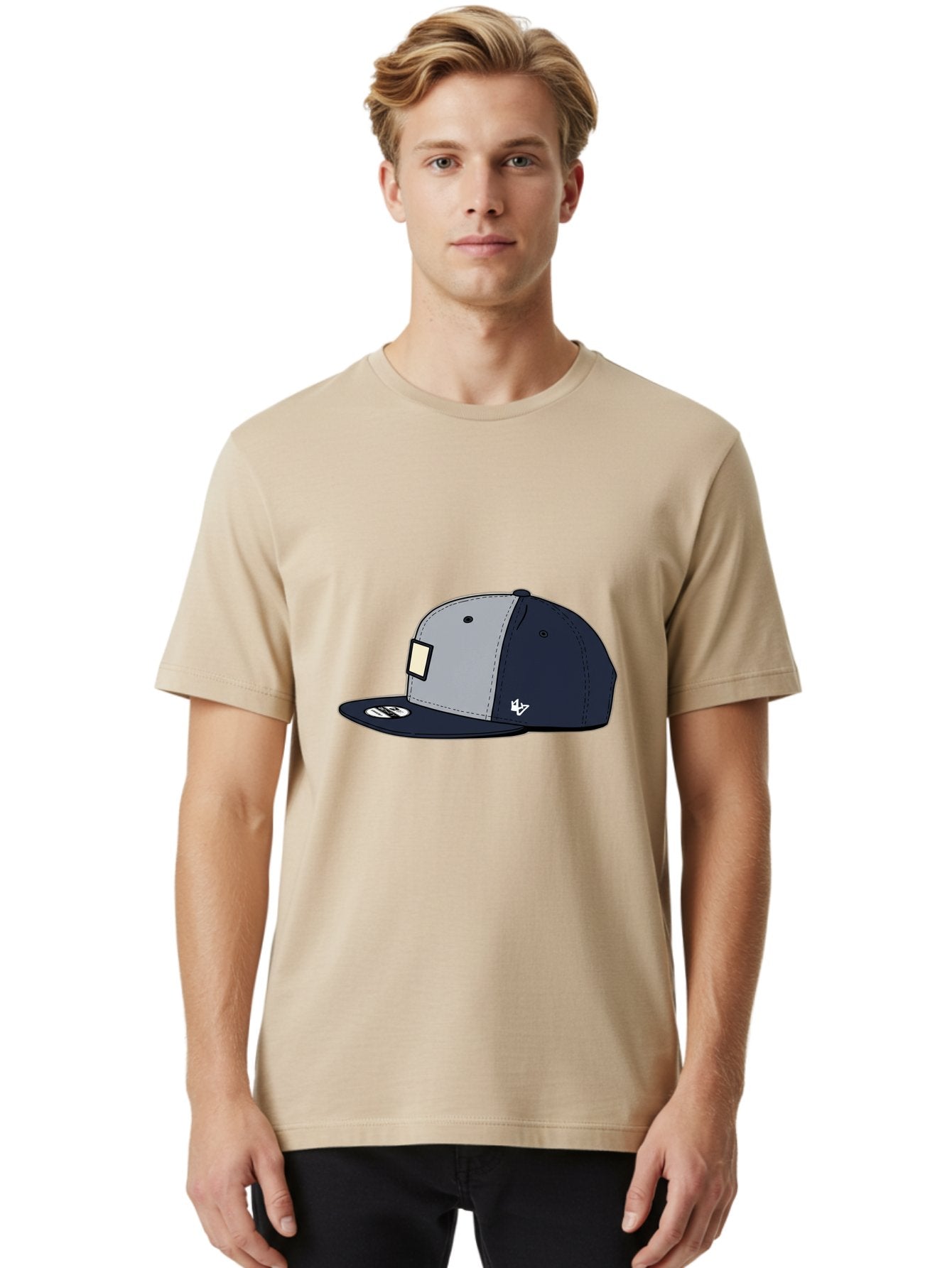 47-Snapback-Hat Men'S Graphic Tee, 100% Cotton, Comfortable Casual Summer Wear, Machine Washable, Baseball Cap, Snapback Hat, 47 Brand Clothing, Streetwear Fashion, Casual Style, Navy Blue Cap, Grey And Navy Color Combination, White Logo, Bac577 22