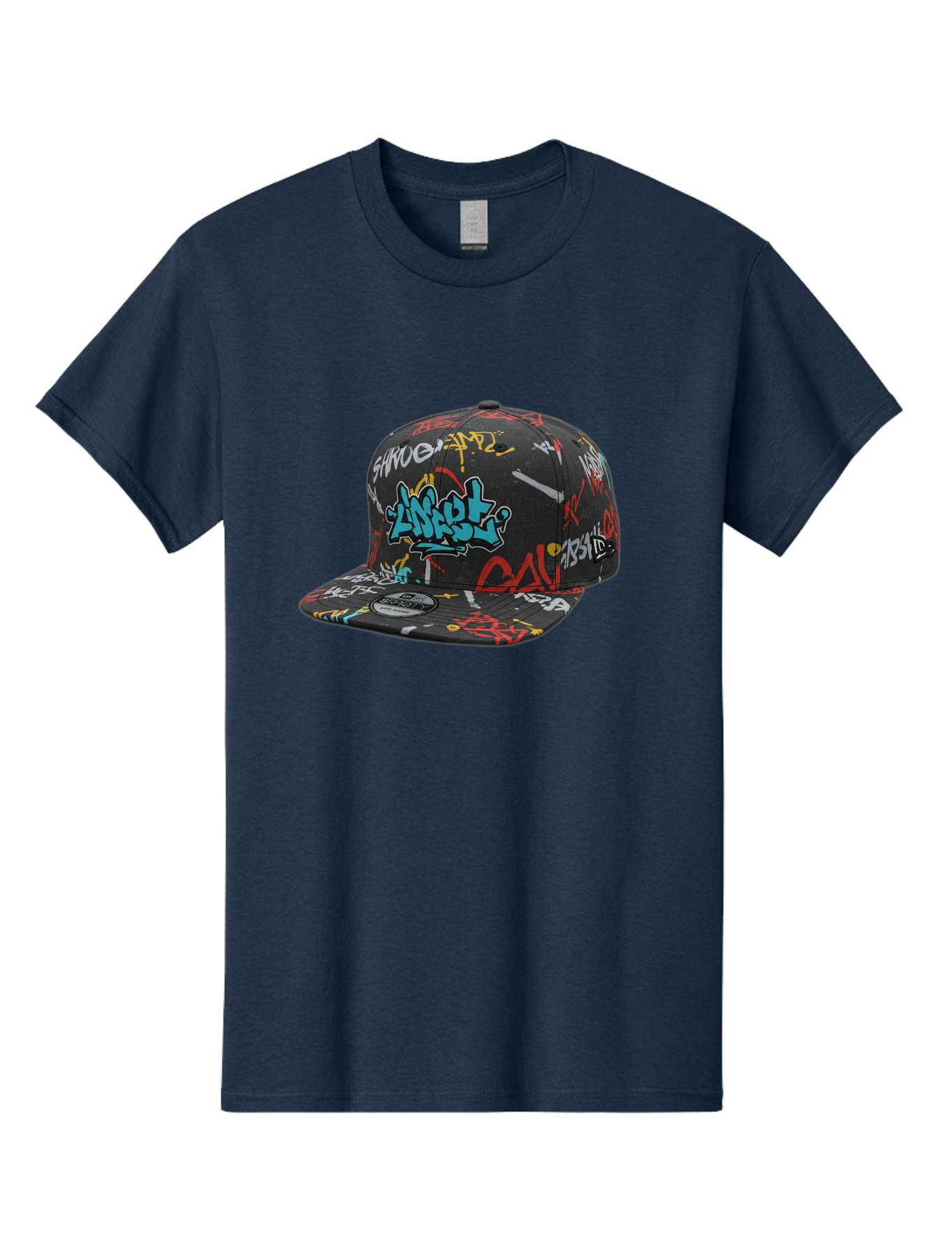 Anarchy-Baseball-Cap Men'S Graphic Tee, 100% Cotton, Comfortable Casual Summer Wear, Machine Washable, Graffiti Art, Streetwear Fashion, Custom Hats, Urban Style, Colorful Designs, Casual Wear, Hip Hop Culture, Snapback Cap, Street Art, Bac585 8