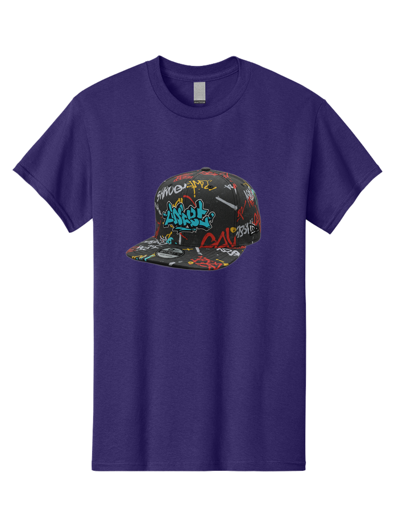 Anarchy-Baseball-Cap Men'S Graphic Tee, 100% Cotton, Comfortable Casual Summer Wear, Machine Washable, Graffiti Art, Streetwear Fashion, Custom Hats, Urban Style, Colorful Designs, Casual Wear, Hip Hop Culture, Snapback Cap, Street Art, Bac585 15