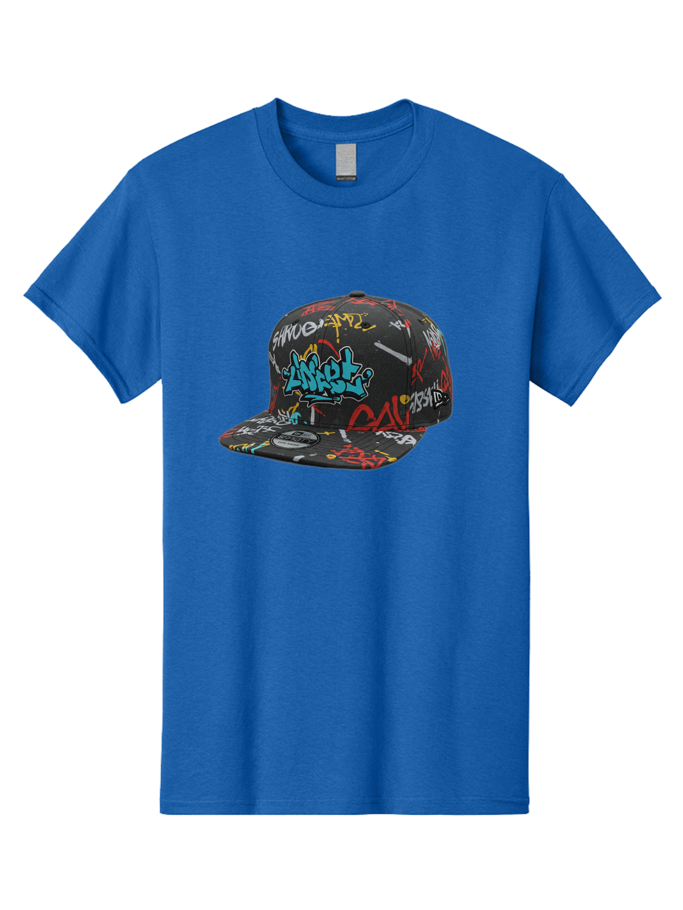 Anarchy-Baseball-Cap Men'S Graphic Tee, 100% Cotton, Comfortable Casual Summer Wear, Machine Washable, Graffiti Art, Streetwear Fashion, Custom Hats, Urban Style, Colorful Designs, Casual Wear, Hip Hop Culture, Snapback Cap, Street Art, Bac585 12