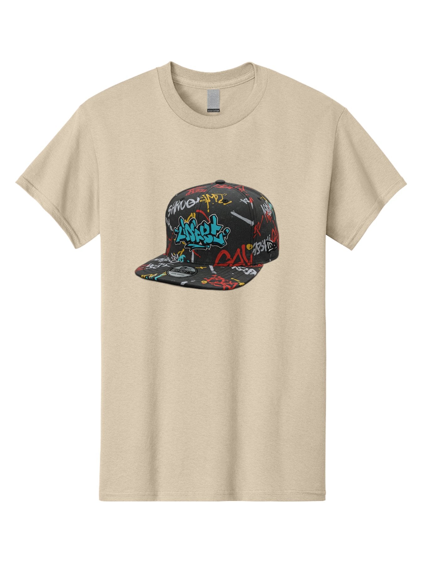 Anarchy-Baseball-Cap Men'S Graphic Tee, 100% Cotton, Comfortable Casual Summer Wear, Machine Washable, Graffiti Art, Streetwear Fashion, Custom Hats, Urban Style, Colorful Designs, Casual Wear, Hip Hop Culture, Snapback Cap, Street Art, Bac585 12