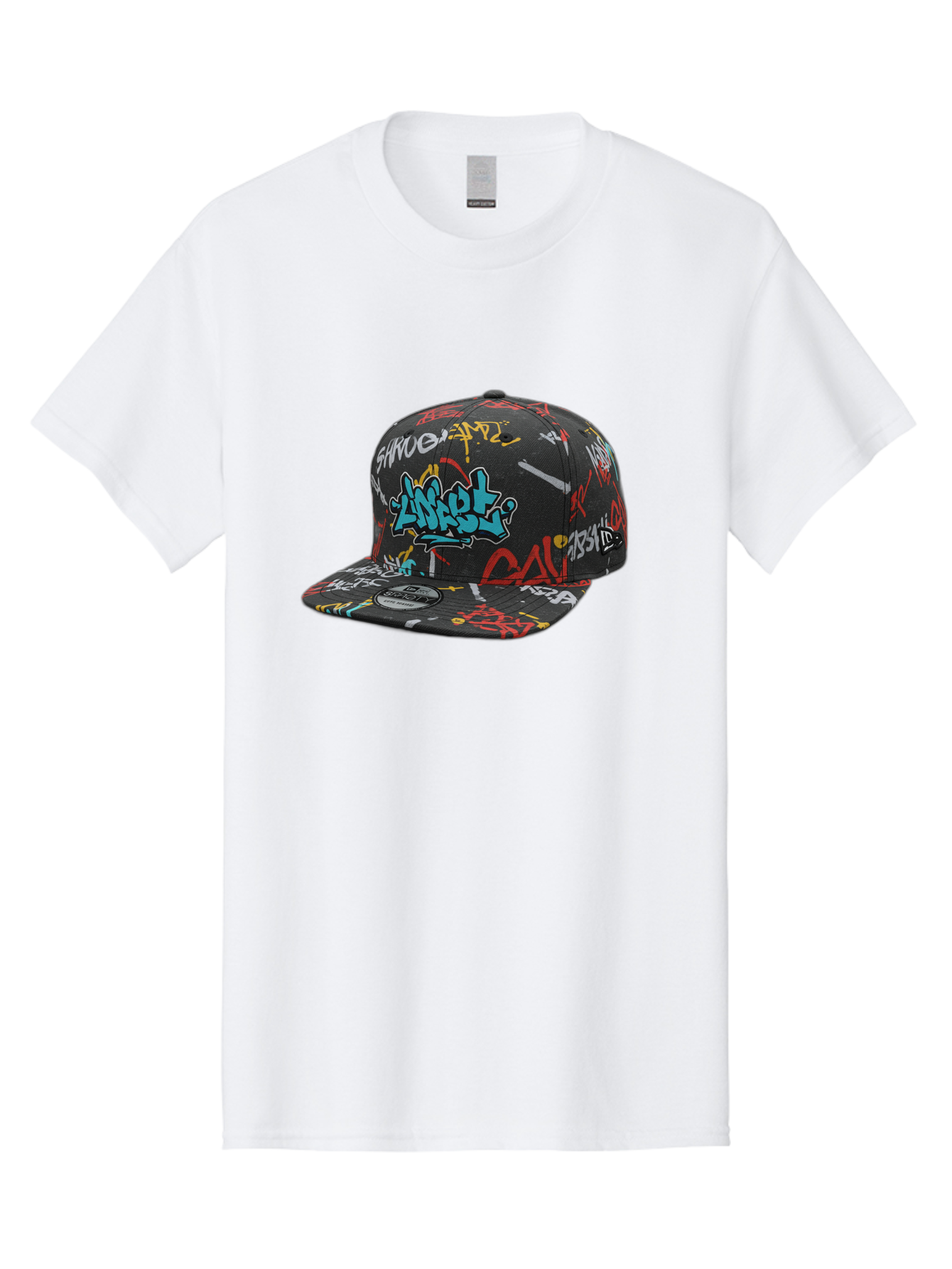 Anarchy-Baseball-Cap Men'S Graphic Tee, 100% Cotton, Comfortable Casual Summer Wear, Machine Washable, Graffiti Art, Streetwear Fashion, Custom Hats, Urban Style, Colorful Designs, Casual Wear, Hip Hop Culture, Snapback Cap, Street Art, Bac585 9