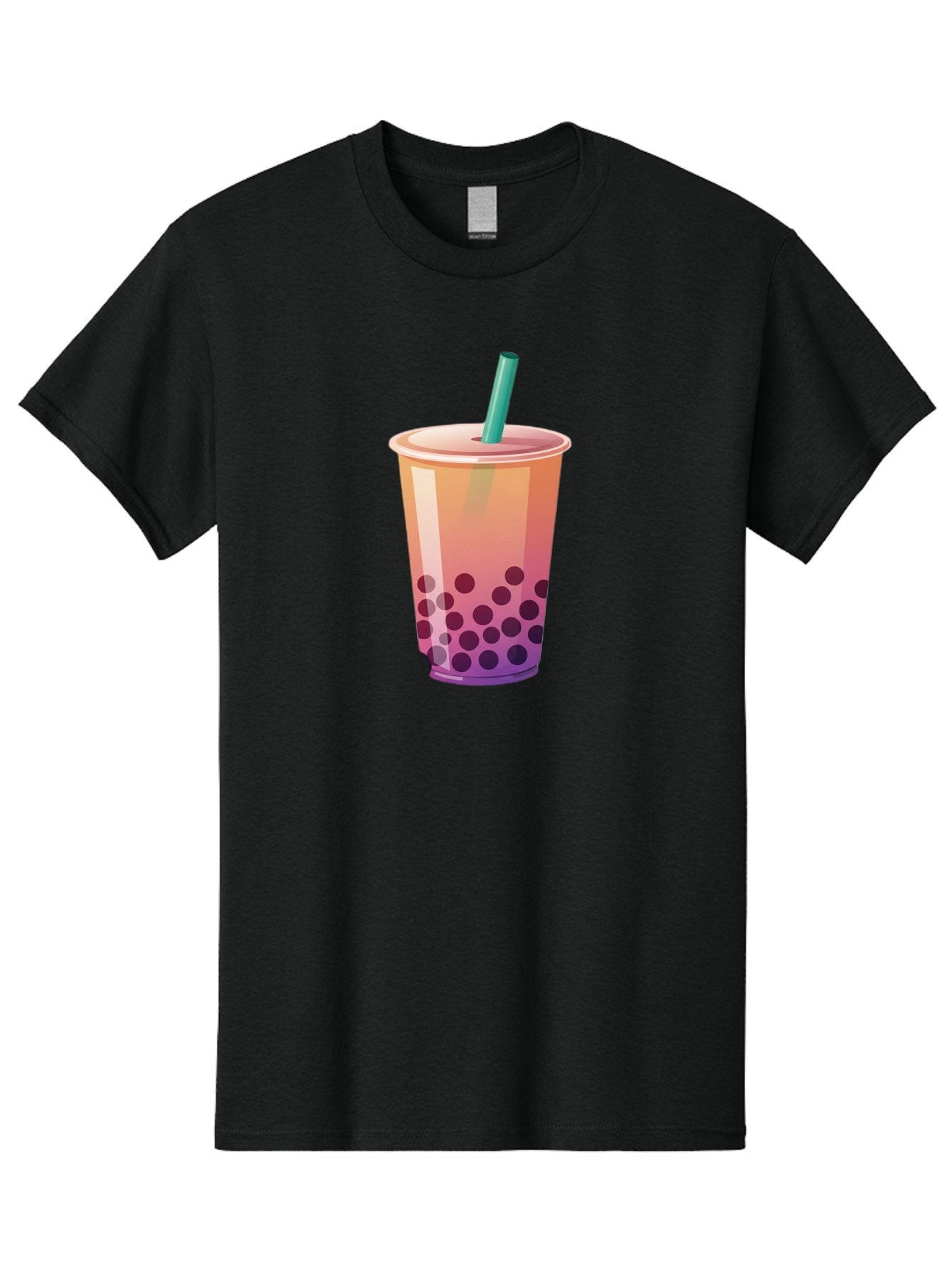 Boba-Tea-3 Men'S Graphic Tee, 100% Cotton, Comfortable Casual Summer Wear, Machine Washable, Bubble Tea, Boba Tea, Pink Tea, Straw, Tapioca Pearls, Milk Tea, Tea Drink, Refreshing Beverage, Sweet Treat Bac661 12