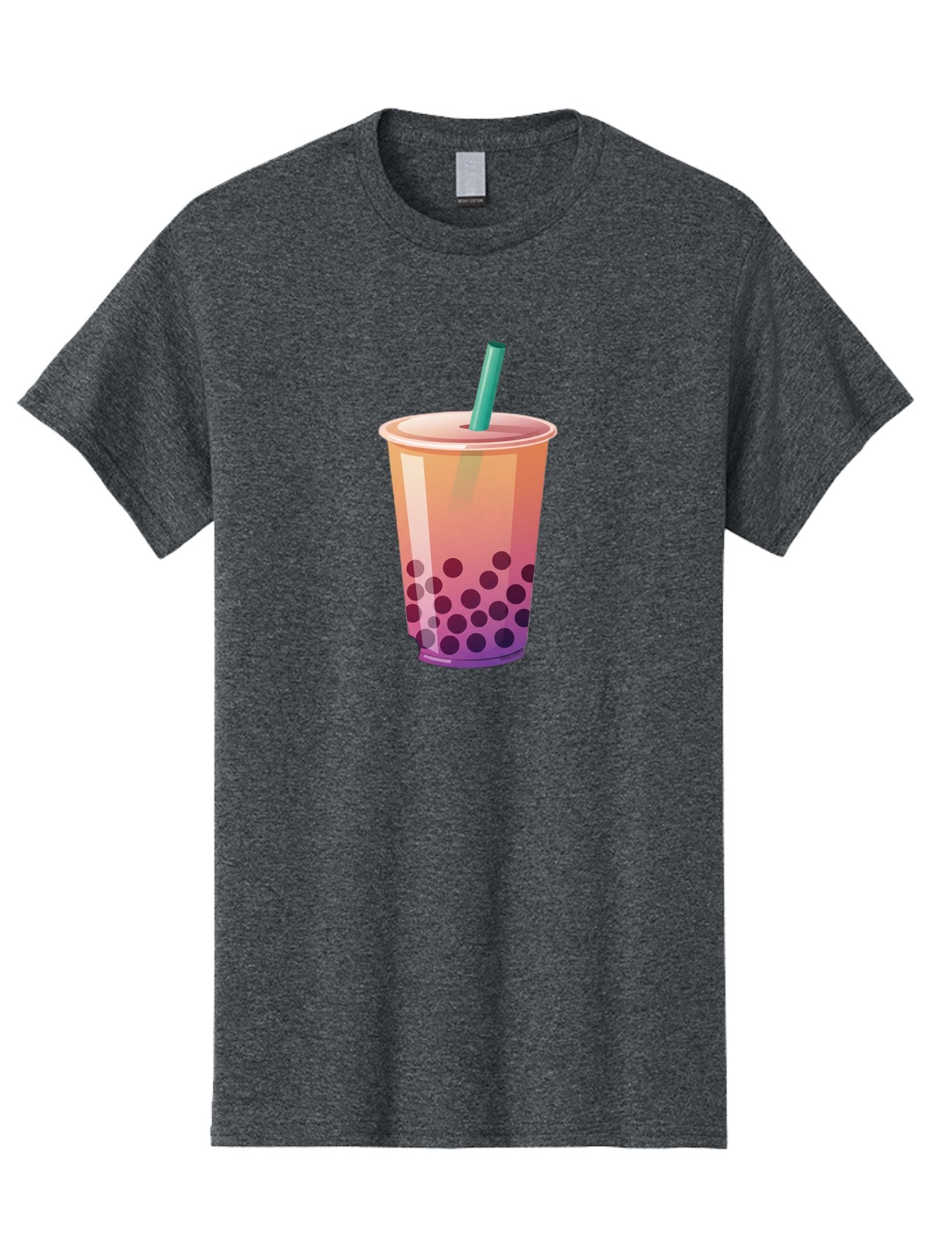 Boba-Tea-3 Men'S Graphic Tee, 100% Cotton, Comfortable Casual Summer Wear, Machine Washable, Bubble Tea, Boba Tea, Pink Tea, Straw, Tapioca Pearls, Milk Tea, Tea Drink, Refreshing Beverage, Sweet Treat Bac661 15