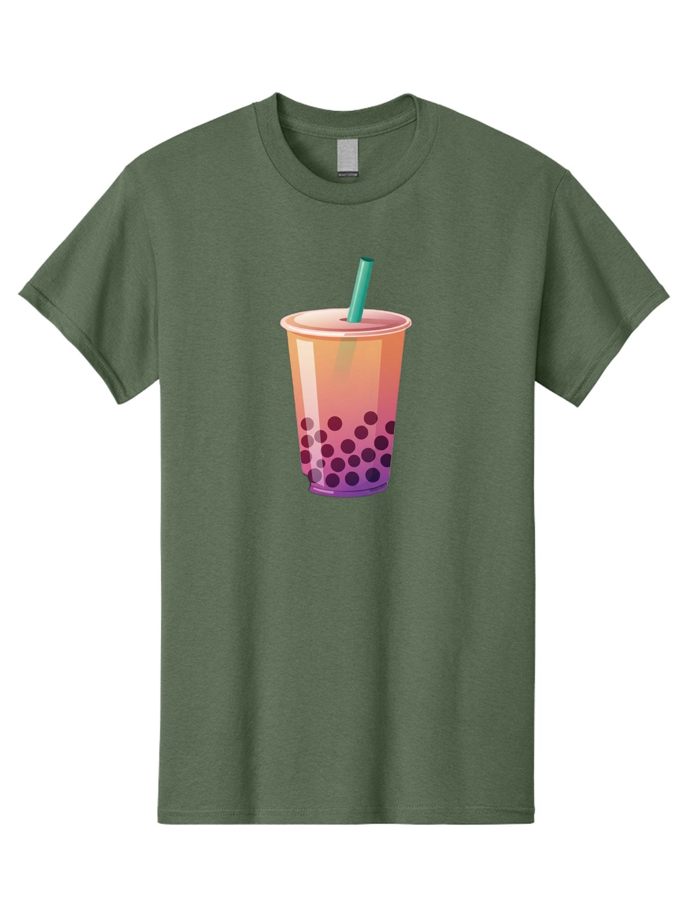 Boba-Tea-3 Men'S Graphic Tee, 100% Cotton, Comfortable Casual Summer Wear, Machine Washable, Bubble Tea, Boba Tea, Pink Tea, Straw, Tapioca Pearls, Milk Tea, Tea Drink, Refreshing Beverage, Sweet Treat Bac661 14