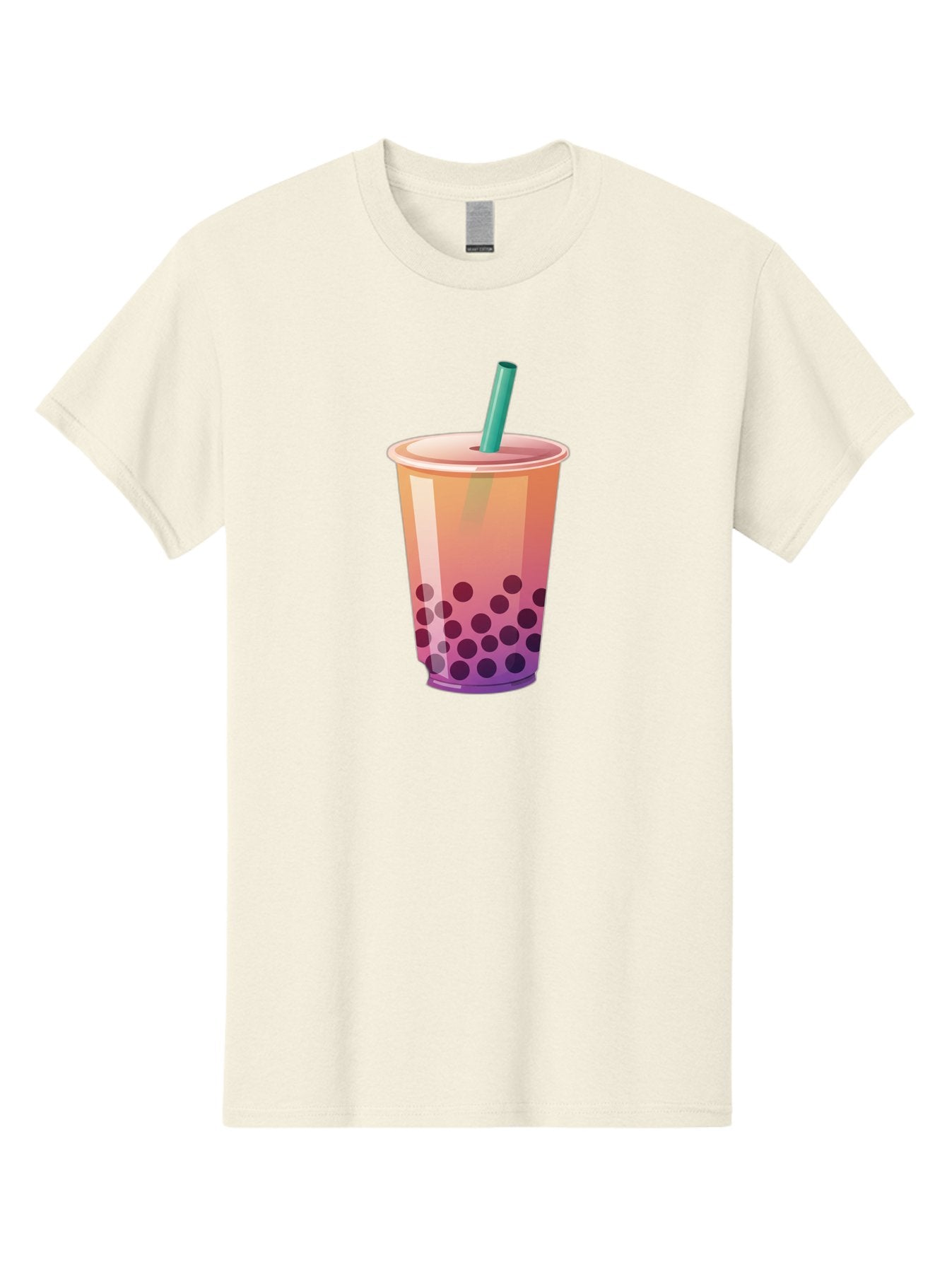 Boba-Tea-3 Men'S Graphic Tee, 100% Cotton, Comfortable Casual Summer Wear, Machine Washable, Bubble Tea, Boba Tea, Pink Tea, Straw, Tapioca Pearls, Milk Tea, Tea Drink, Refreshing Beverage, Sweet Treat Bac661 7