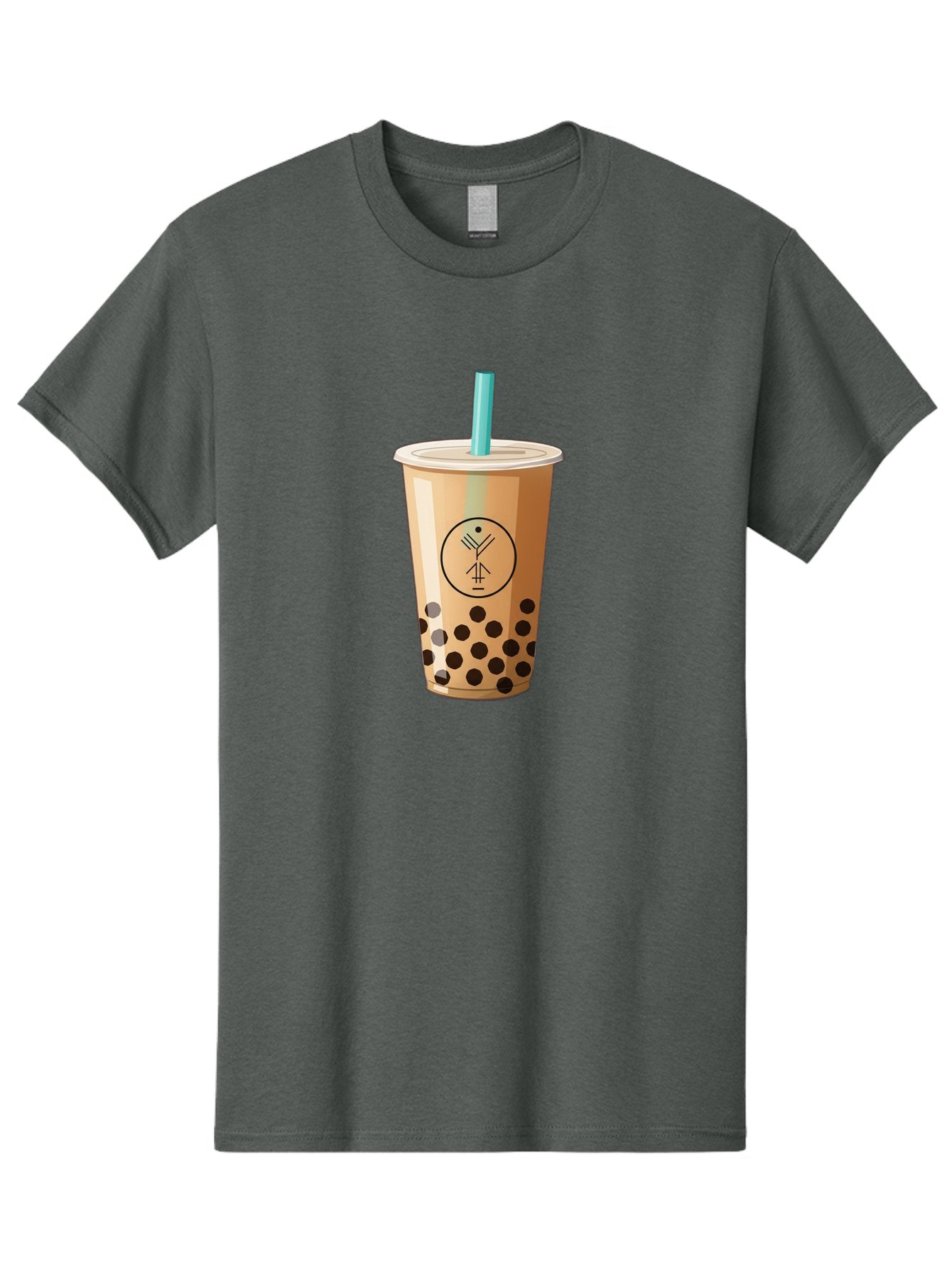 Boba-Tea-5 Men'S Graphic Tee, 100% Cotton, Comfortable Casual Summer Wear, Machine Washable, Milk Tea, Boba Drink, Bubble Tea, Tea With Tapioca Pearls, Cold Beverage, Refreshing Drink, Asian-Inspired, Trendy Drink, Iced Tea, Creamy Texture, Bac663