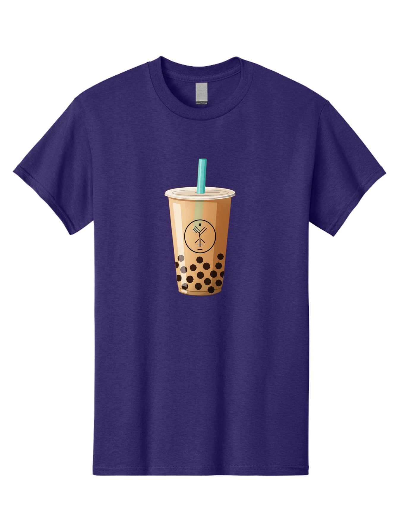 Boba-Tea-5 Men'S Graphic Tee, 100% Cotton, Comfortable Casual Summer Wear, Machine Washable, Milk Tea, Boba Drink, Bubble Tea, Tea With Tapioca Pearls, Cold Beverage, Refreshing Drink, Asian-Inspired, Trendy Drink, Iced Tea, Creamy Texture, Bac663 5