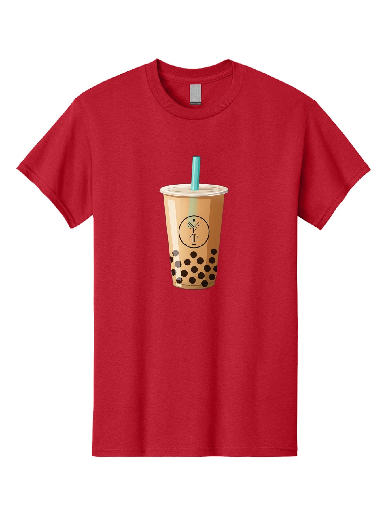Boba-Tea-5 Men'S Graphic Tee, 100% Cotton, Comfortable Casual Summer Wear, Machine Washable, Milk Tea, Boba Drink, Bubble Tea, Tea With Tapioca Pearls, Cold Beverage, Refreshing Drink, Asian-Inspired, Trendy Drink, Iced Tea, Creamy Texture, Bac663 4