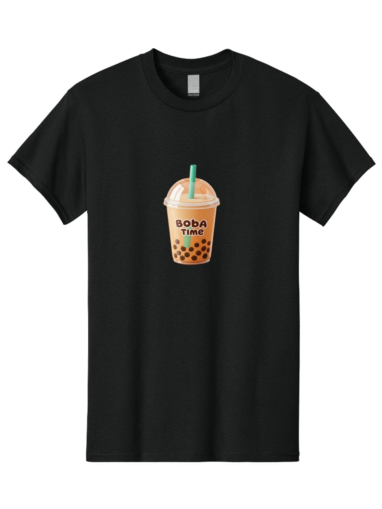 Boba-Time Men'S Graphic Tee, 100% Cotton, Comfortable Casual Summer Wear, Machine Washable, Boba Tea, Bubble Tea, Milk Tea, Tapioca Pearls, Tea Drink, Boba Time, Tea Culture, Milk Tea Lover, Boba Drink, Tea Time, Bubble Tea Lover Bac674 8