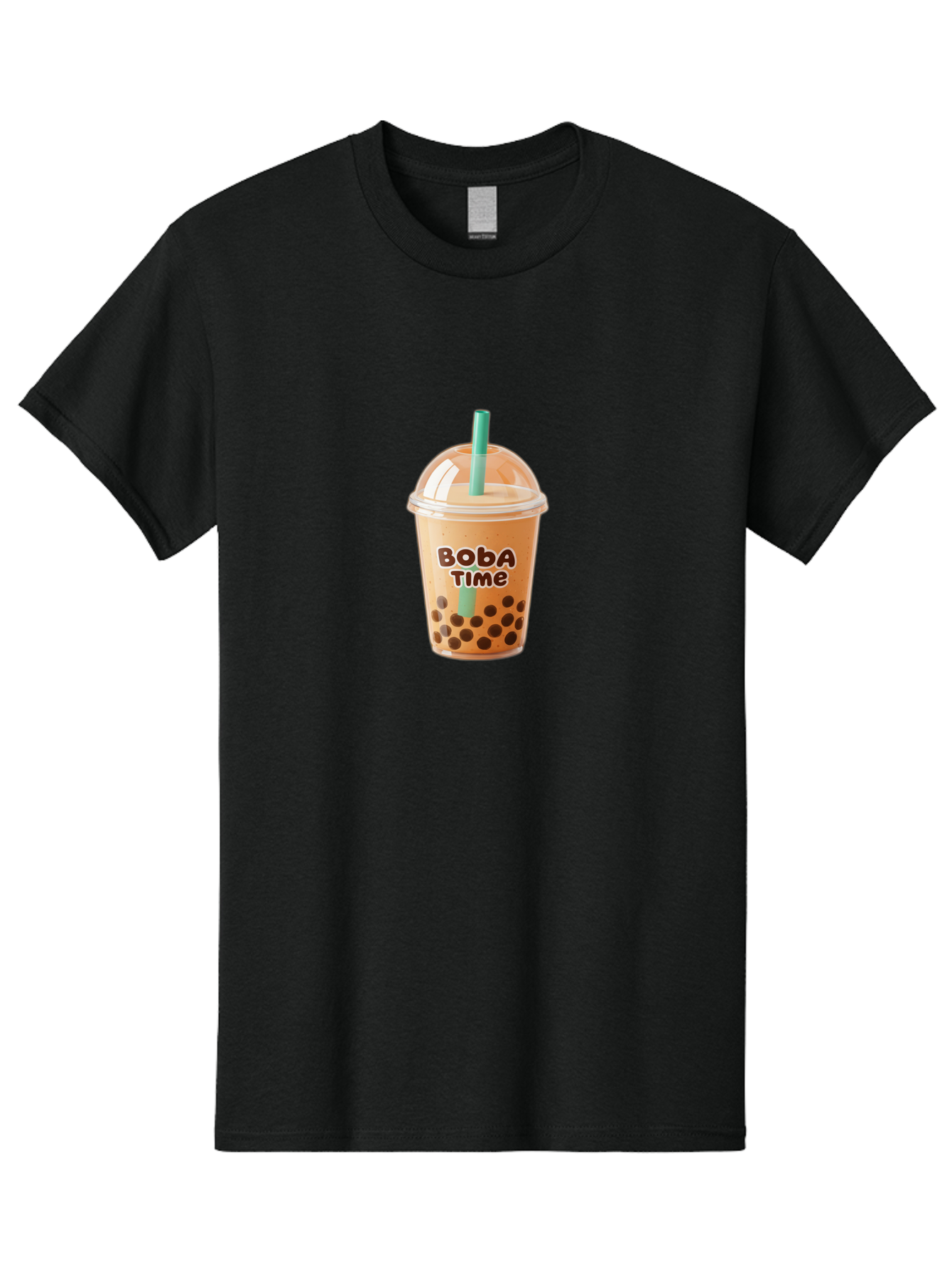 Boba-Time Men'S Graphic Tee, 100% Cotton, Comfortable Casual Summer Wear, Machine Washable, Boba Tea, Bubble Tea, Milk Tea, Tapioca Pearls, Tea Drink, Boba Time, Tea Culture, Milk Tea Lover, Boba Drink, Tea Time, Bubble Tea Lover Bac674 6