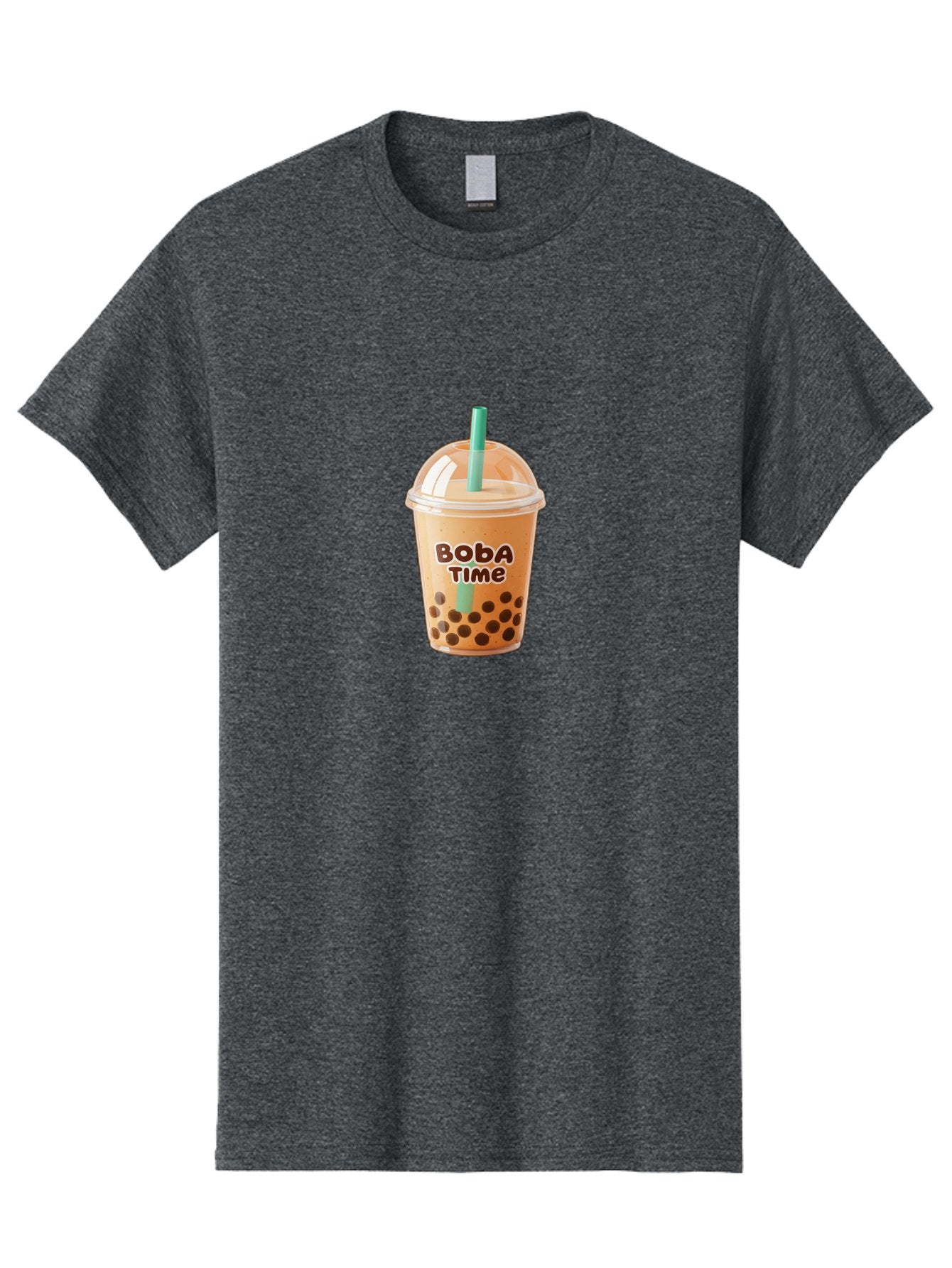 Boba-Time Men'S Graphic Tee, 100% Cotton, Comfortable Casual Summer Wear, Machine Washable, Boba Tea, Bubble Tea, Milk Tea, Tapioca Pearls, Tea Drink, Boba Time, Tea Culture, Milk Tea Lover, Boba Drink, Tea Time, Bubble Tea Lover Bac674 6