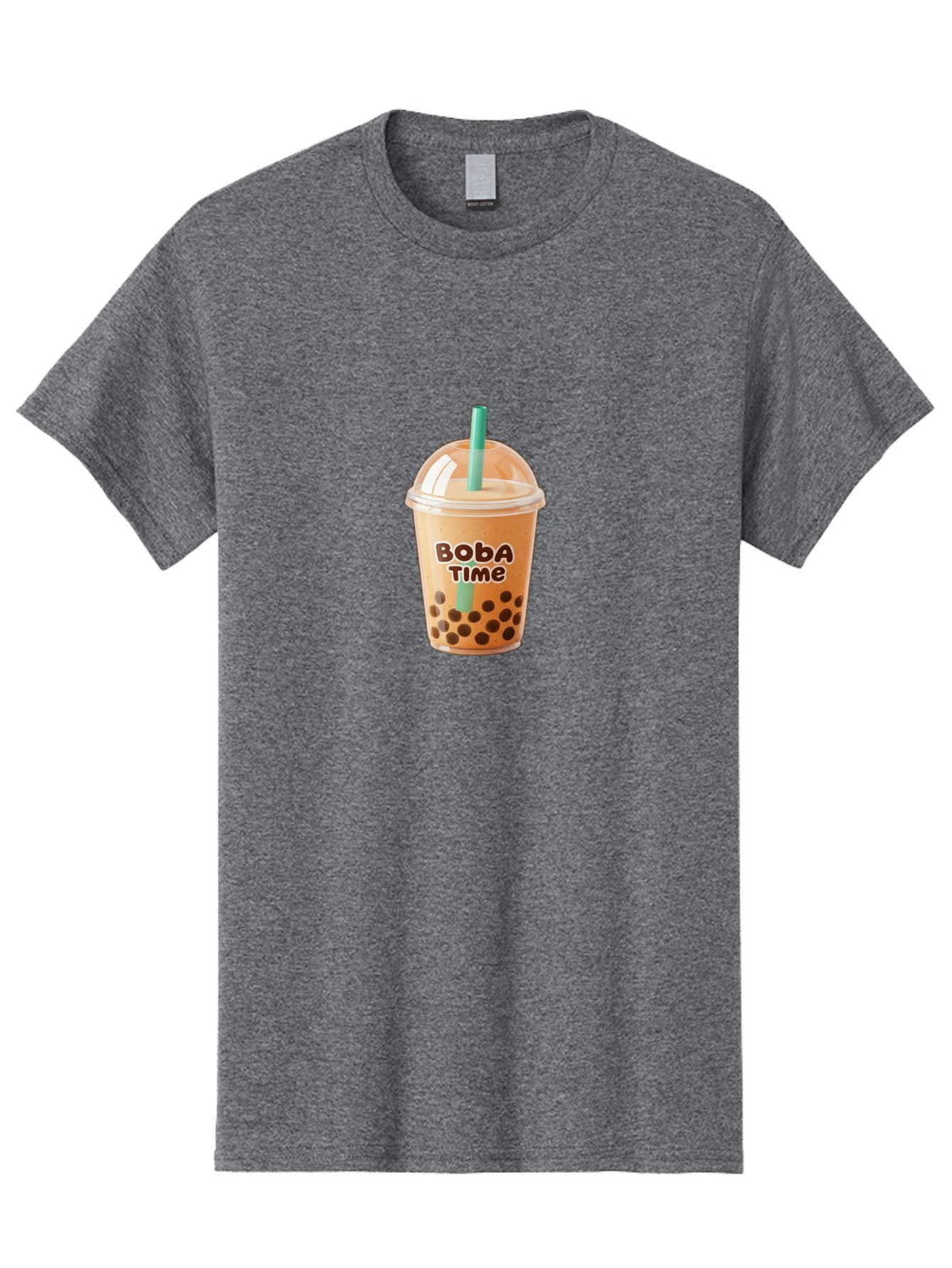 Boba-Time Men'S Graphic Tee, 100% Cotton, Comfortable Casual Summer Wear, Machine Washable, Boba Tea, Bubble Tea, Milk Tea, Tapioca Pearls, Tea Drink, Boba Time, Tea Culture, Milk Tea Lover, Boba Drink, Tea Time, Bubble Tea Lover Bac674 9