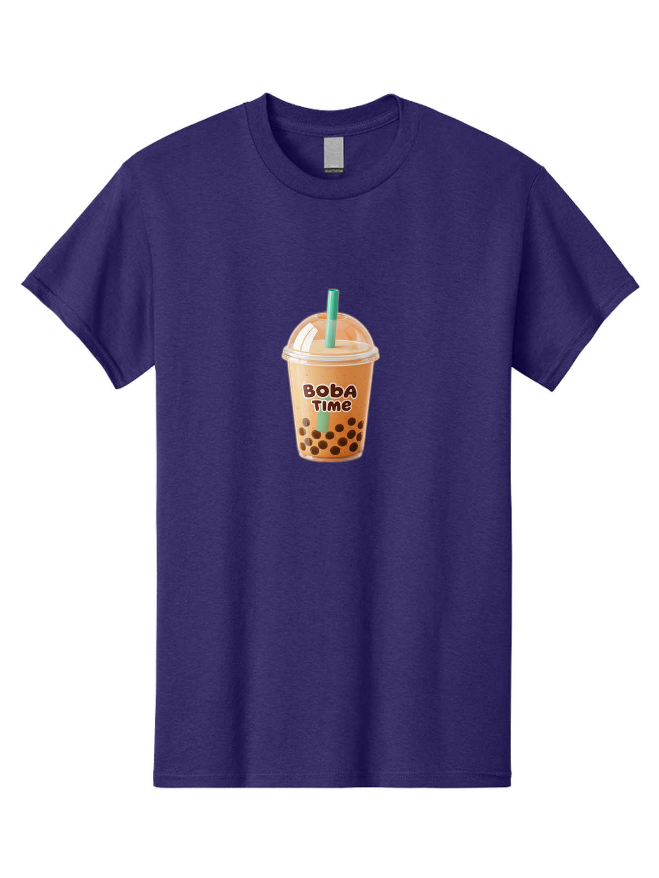 Boba-Time Men'S Graphic Tee, 100% Cotton, Comfortable Casual Summer Wear, Machine Washable, Boba Tea, Bubble Tea, Milk Tea, Tapioca Pearls, Tea Drink, Boba Time, Tea Culture, Milk Tea Lover, Boba Drink, Tea Time, Bubble Tea Lover Bac674 11